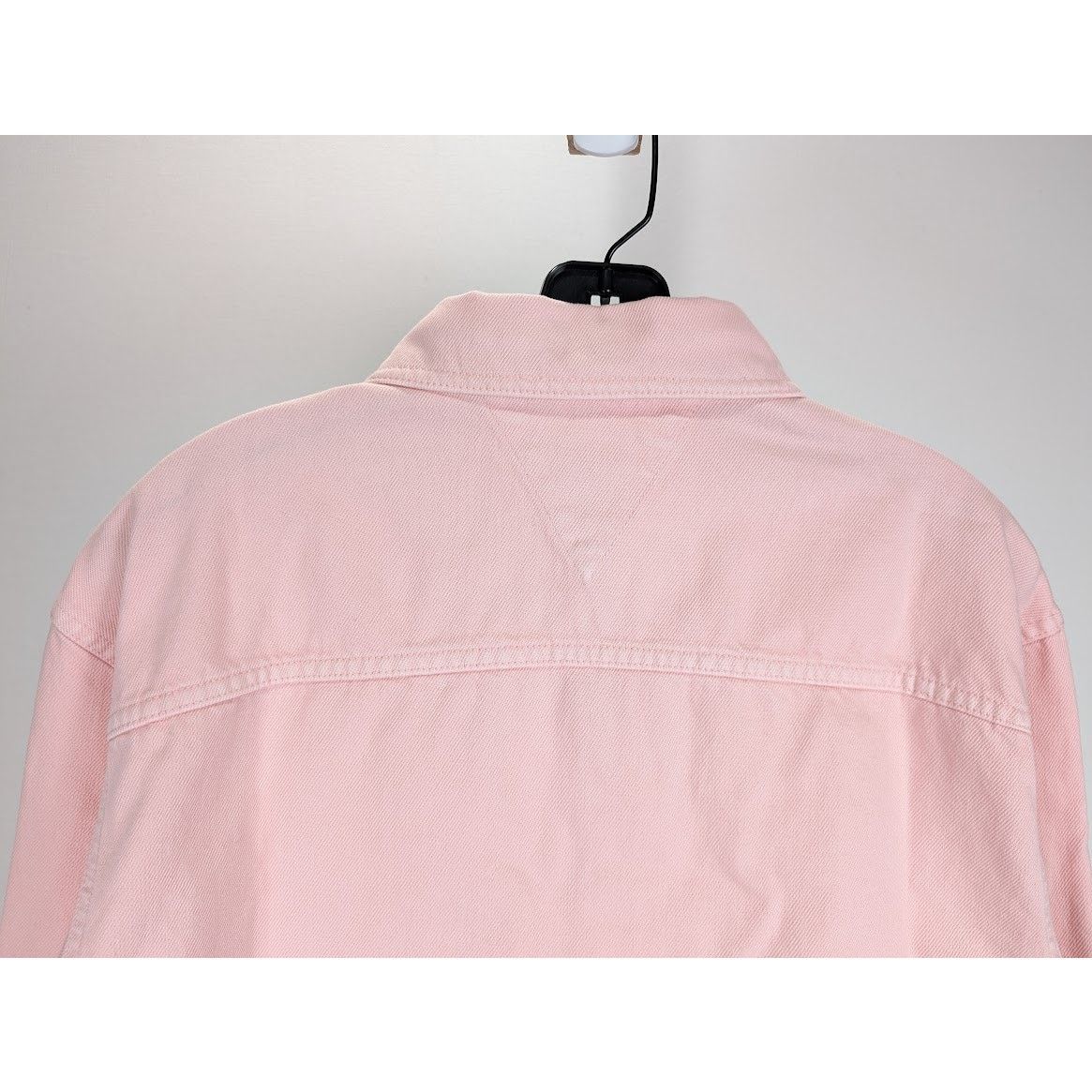 Bottega Veneta o1rshd1 Washed Colorured Denim Shirt in Camelia Size US M / EU 48-50 / 2 - 10 Thumbnail