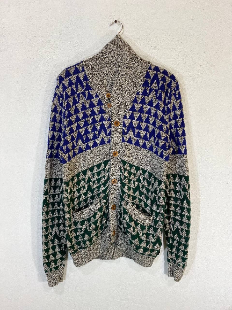 Levi's levis wool knitted cardigan nice design Size US L / EU 52-54 / 3 - 1 Thumbnail