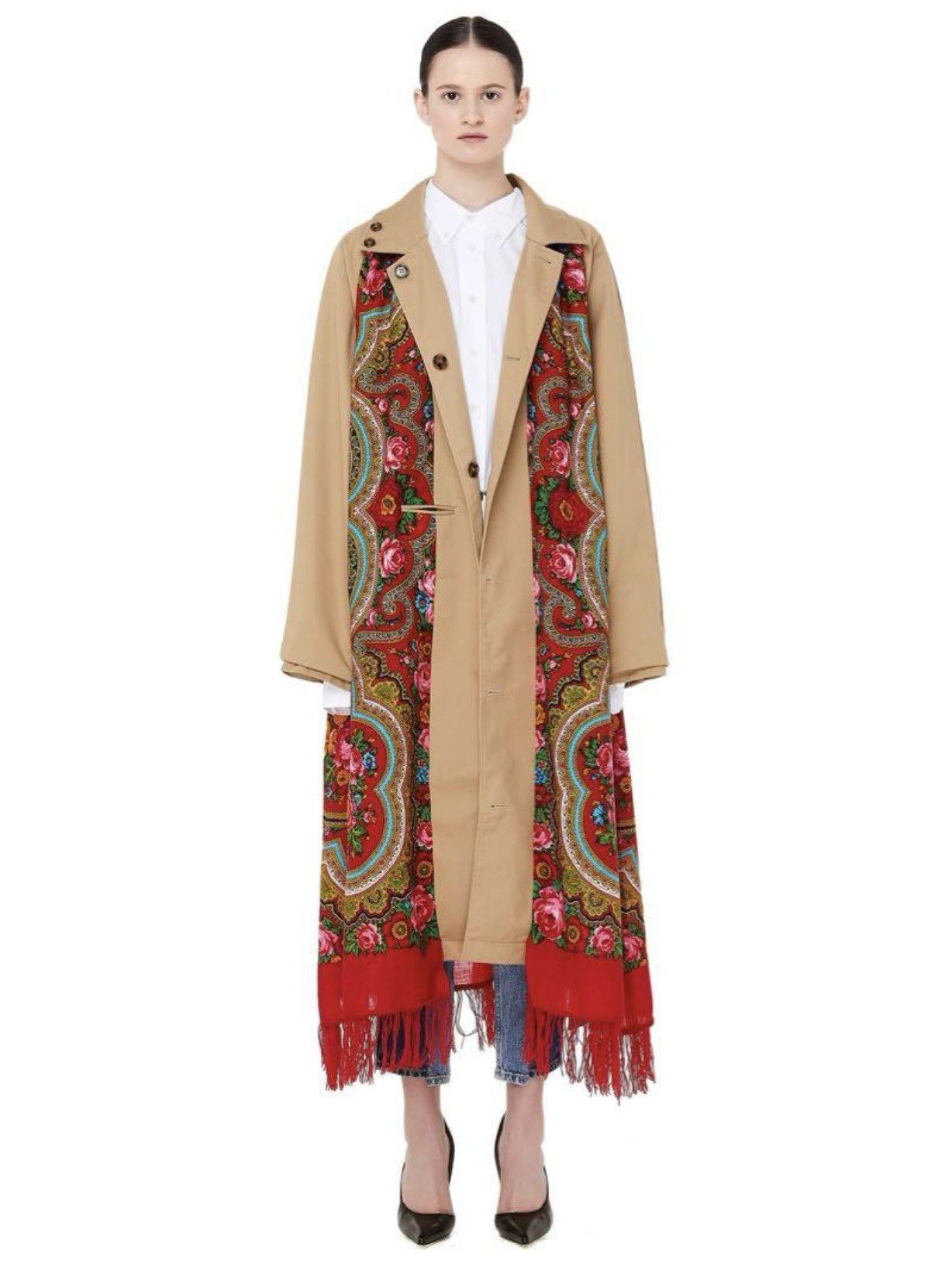 Vetements Vetements SS19 Reversible Scarf Coat Size US S / EU 44-46 / 1 - 11 Thumbnail