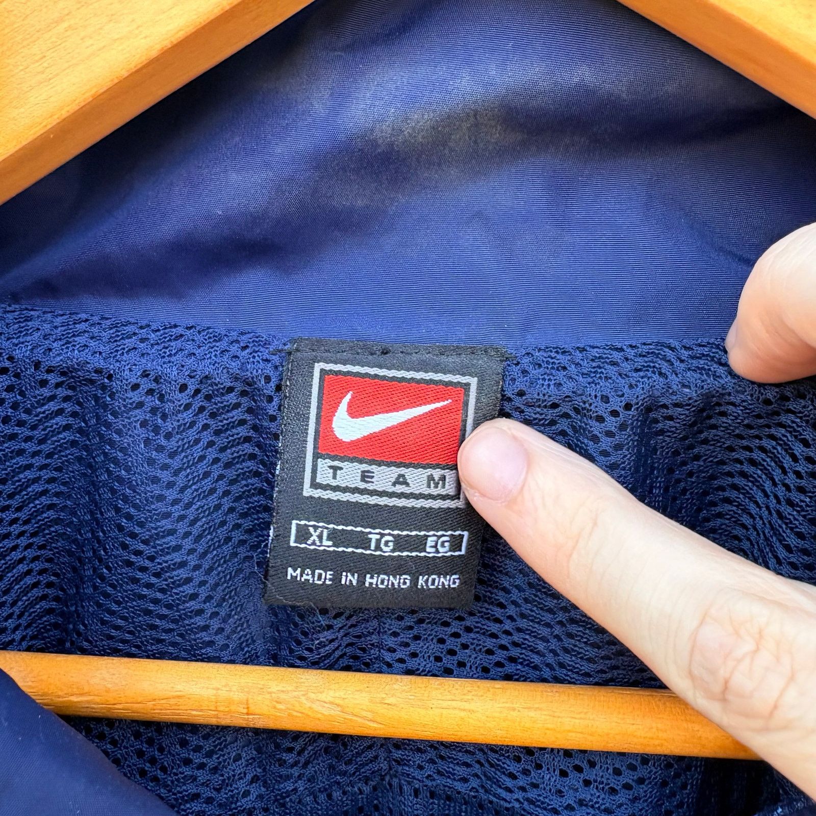Nike × Nike ACG × Vintage Vintage Baggy Y2K Nike Track Jacket XL Size US XL / EU 56 / 4 - 2 Thumbnail