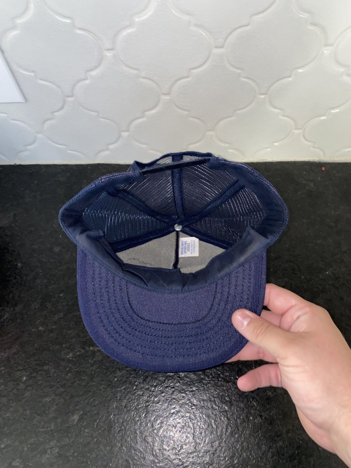 Other Vintage 80s Navy full speed ahead trucker hat Size ONE SIZE - 3 Thumbnail