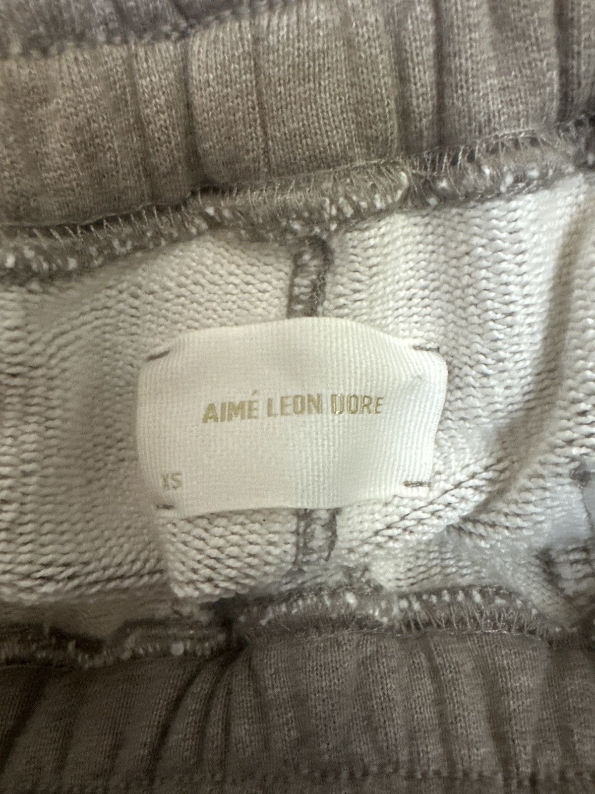 Aime Leon Dore Taupe Heavyweight Sweatpants Size US 26 / EU 42 - 3 Thumbnail