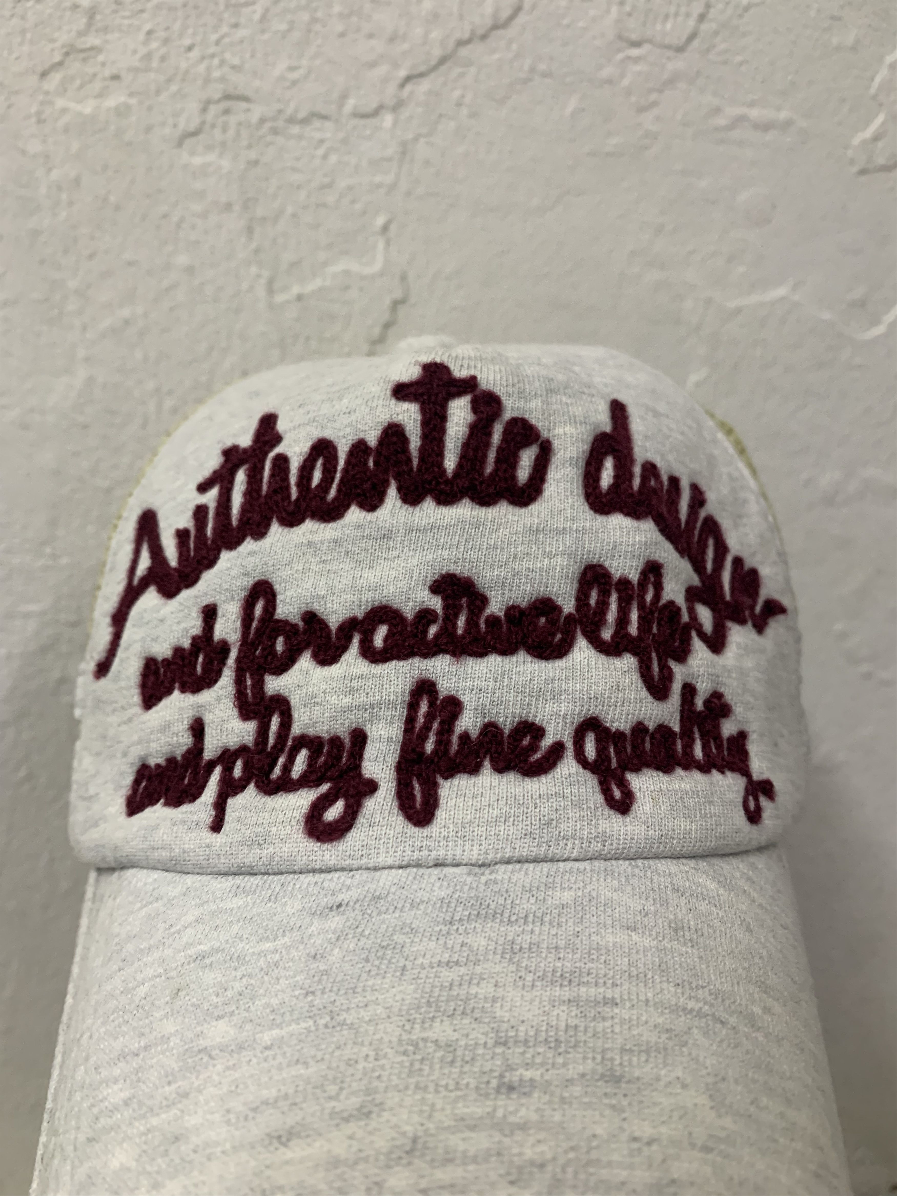 Japanese Brand Purple And Yellow Trucker Hats Embroidery Size ONE SIZE - 8 Thumbnail