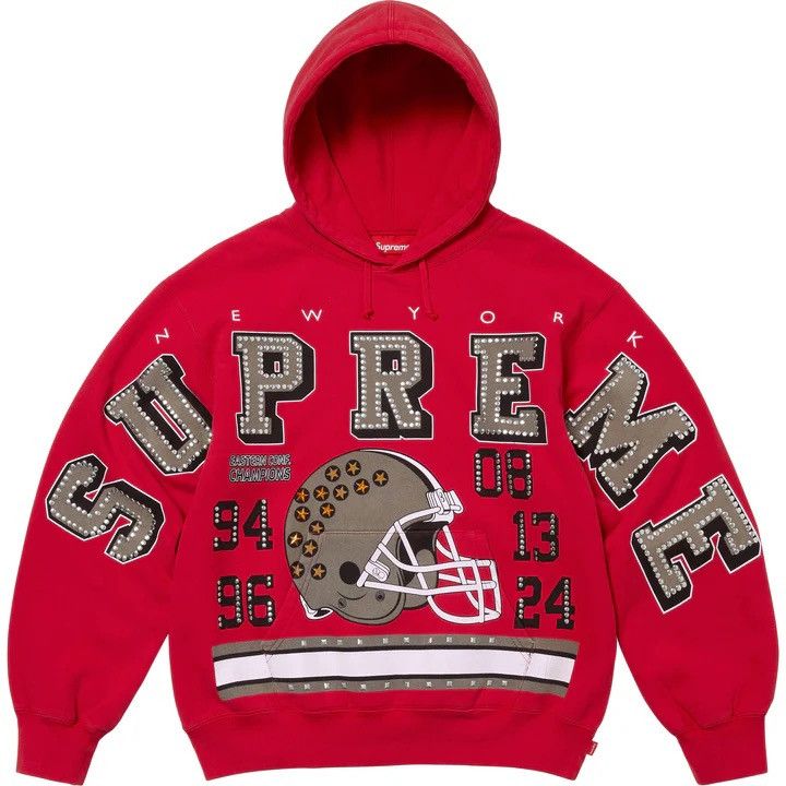 Supreme Supreme Champions Studded Hooded Sweatshirt (Size XL 