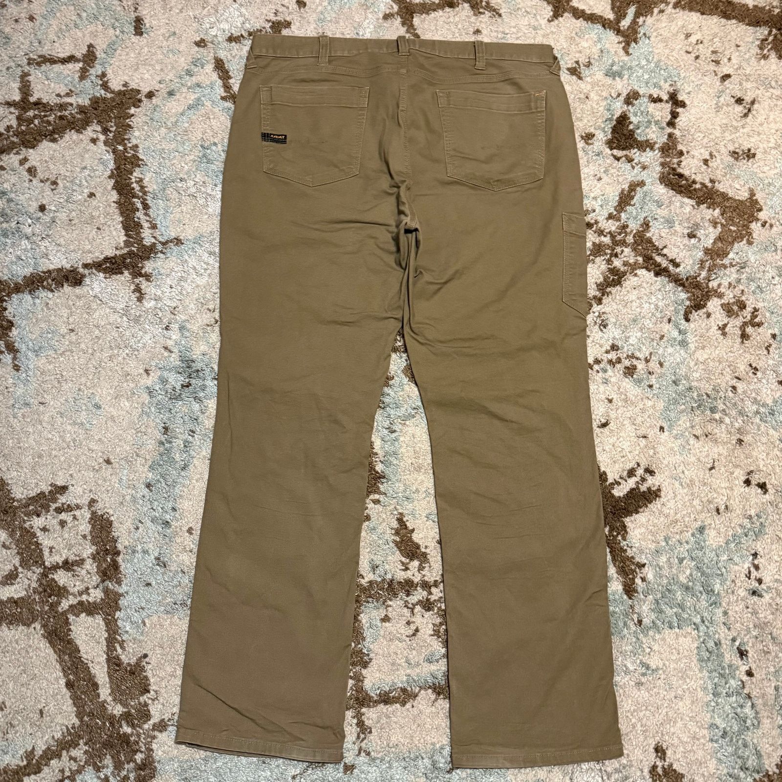 Ariat Ariat Rebar Mens M4 Relaxed Straight Carpenter Pants 38x34 Size US 38 / EU 54 - 2 Thumbnail