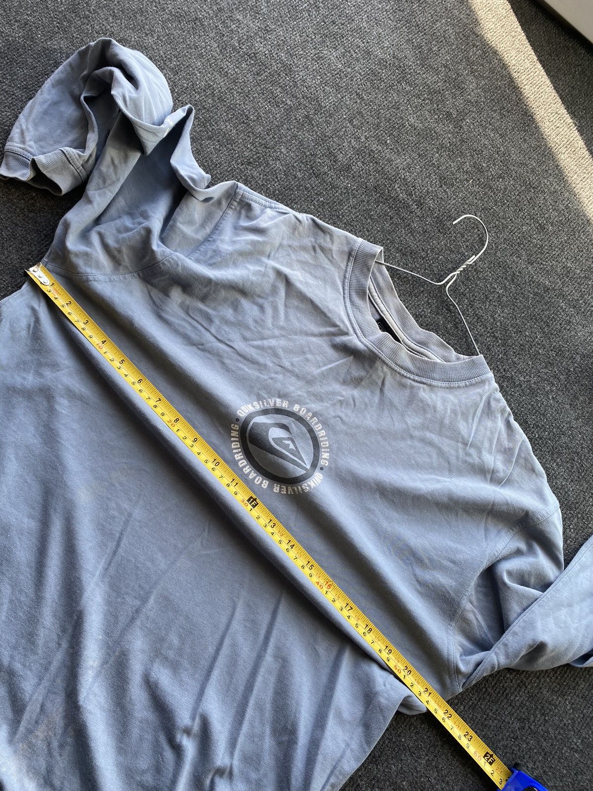 Quiksilver 🔥Quiksilver Faded Washed Dirty long sleeve vintage tee rare Size US S / EU 44-46 / 1 - 10 Thumbnail