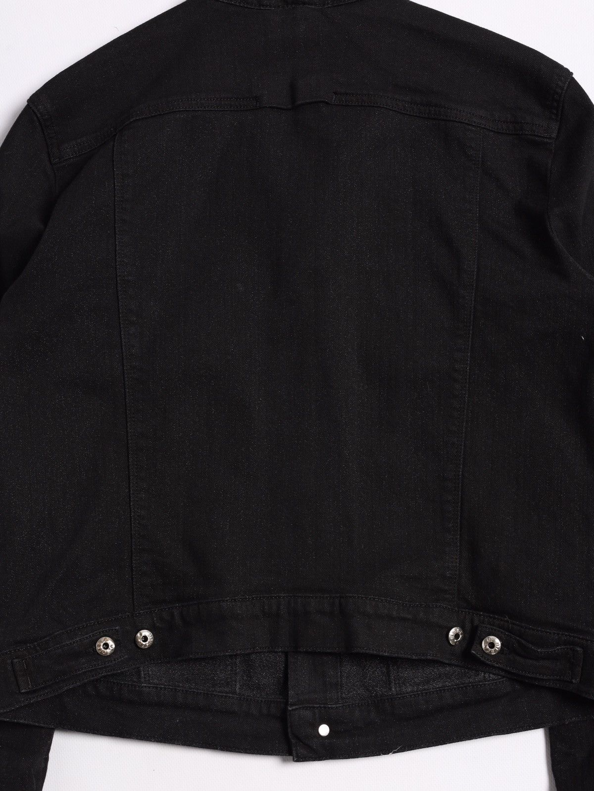 Diesel Diesel Denim Jeans Jacket Crop Black Size XL / US 12-14 / IT 48-50 - 12 Thumbnail