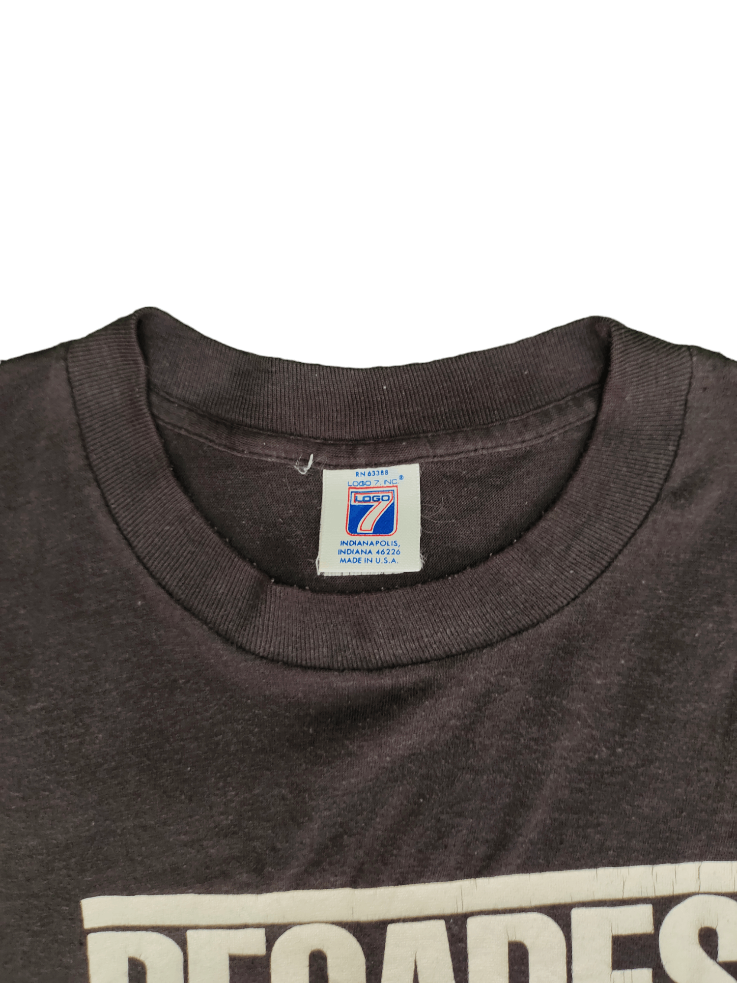 Logo 7 Vintage 80s Oakland Raiders Logo 7 Paper Thin T-Shirt Size US L / EU 52-54 / 3 - 5 Thumbnail