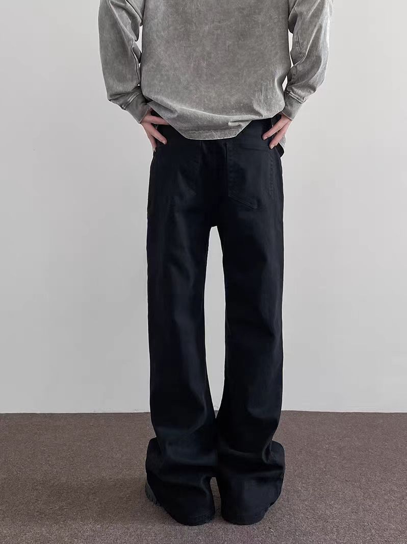 Black Casual Work Pants