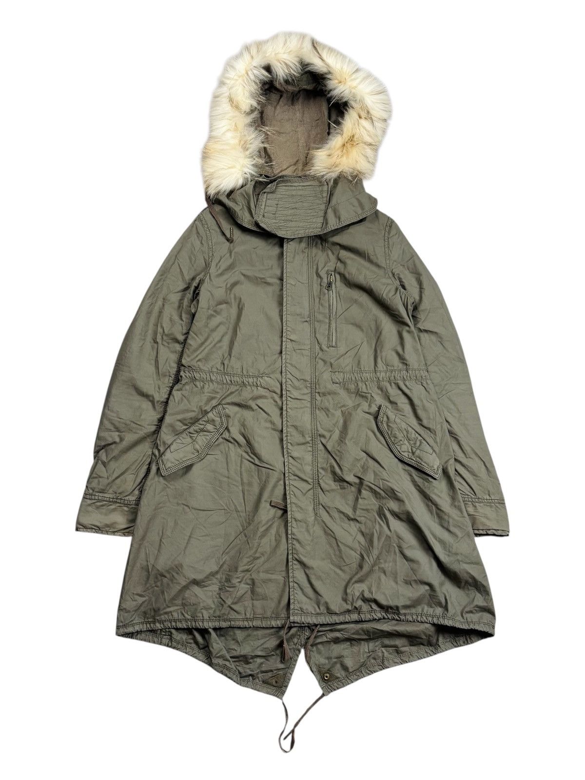 GOA 2000s GOA - Fur Hoodie Apocalypse Style Jacket Size US M / EU 48-50 / 2 - 3 Thumbnail