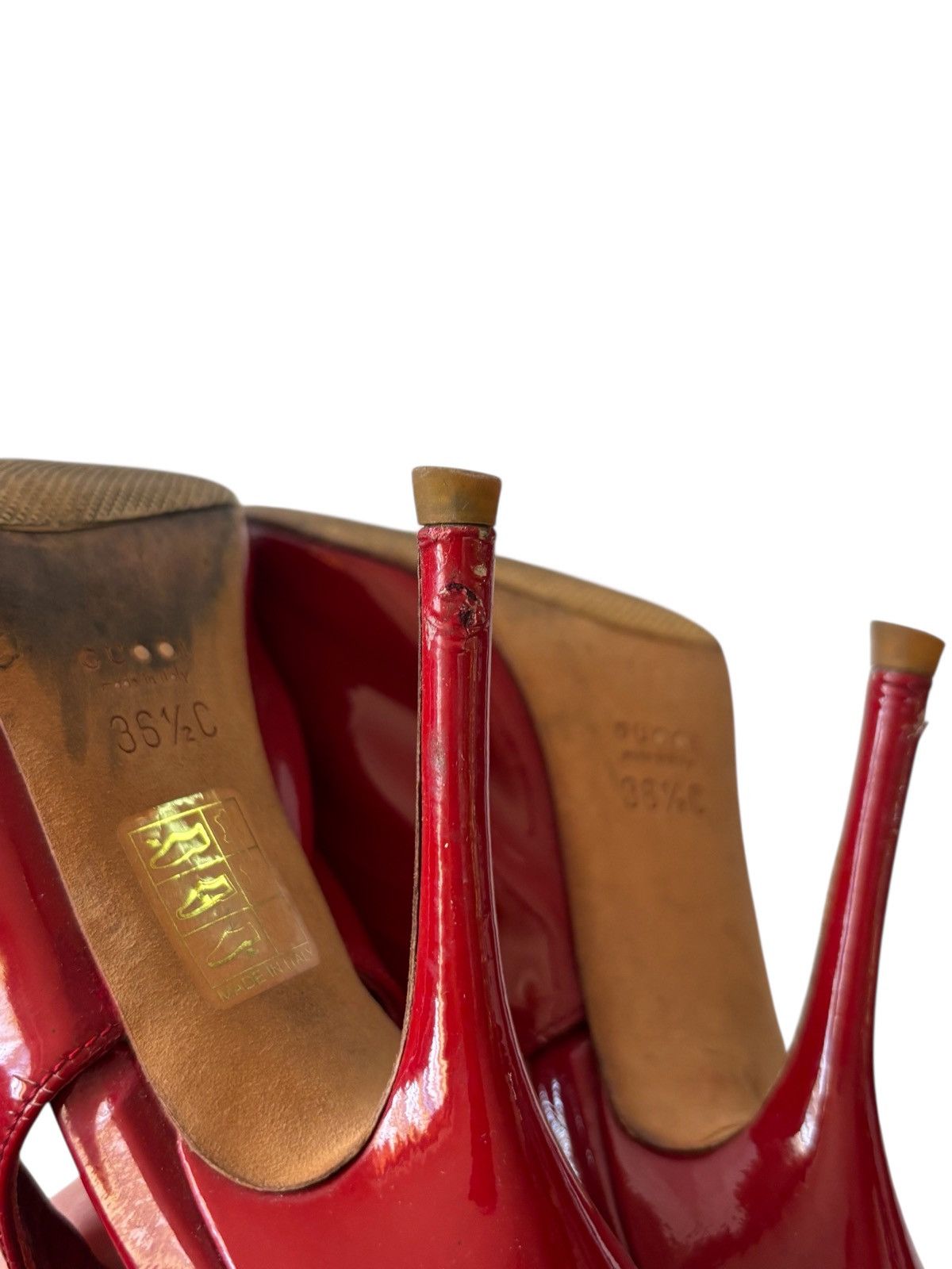 Gucci Gucci Patent leather heels Size US 6 / IT 36 - 10 Thumbnail