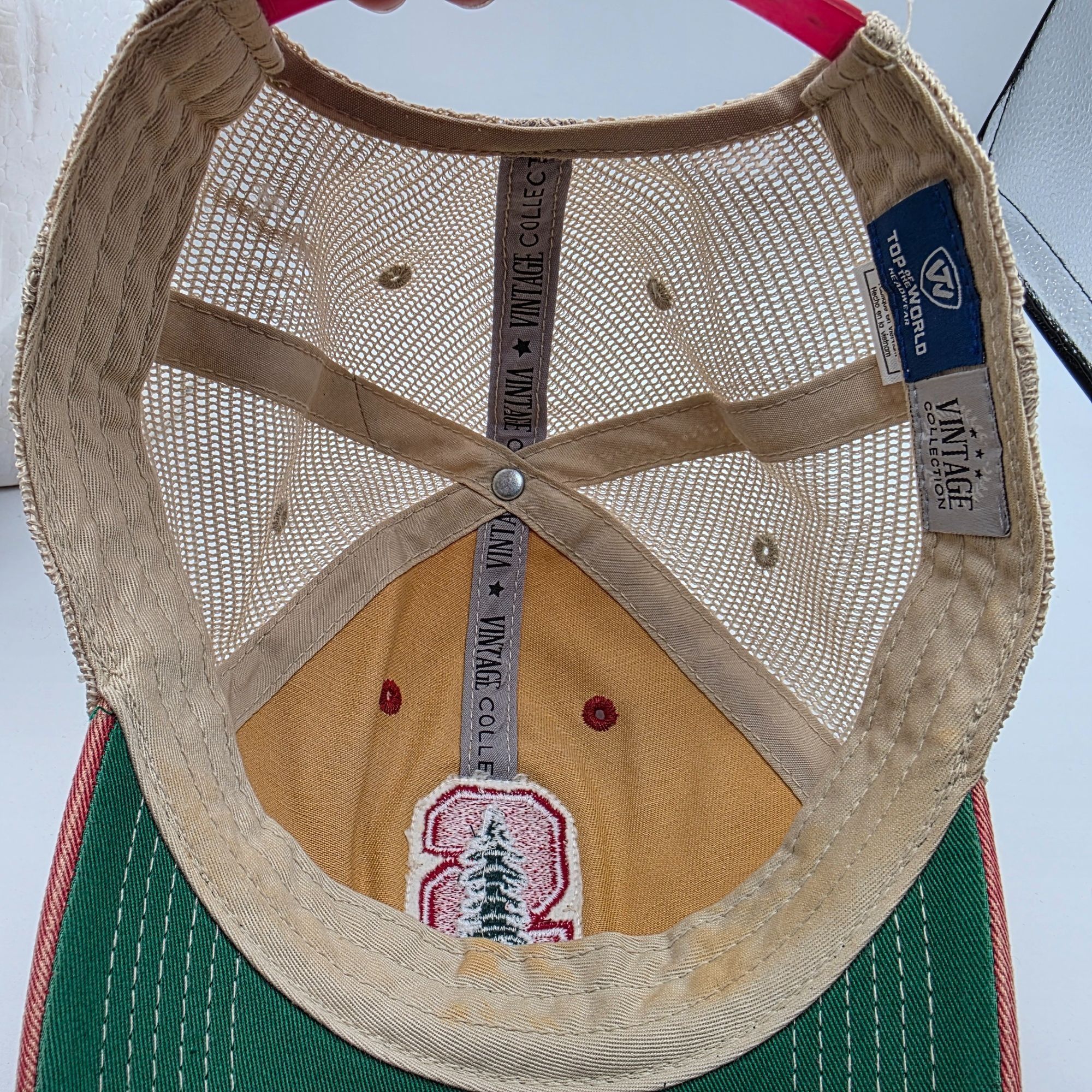 Top Of The World Top of the World Stanford Cardinal Trucker Hat Cap Adjustabl Size ONE SIZE - 7 Thumbnail