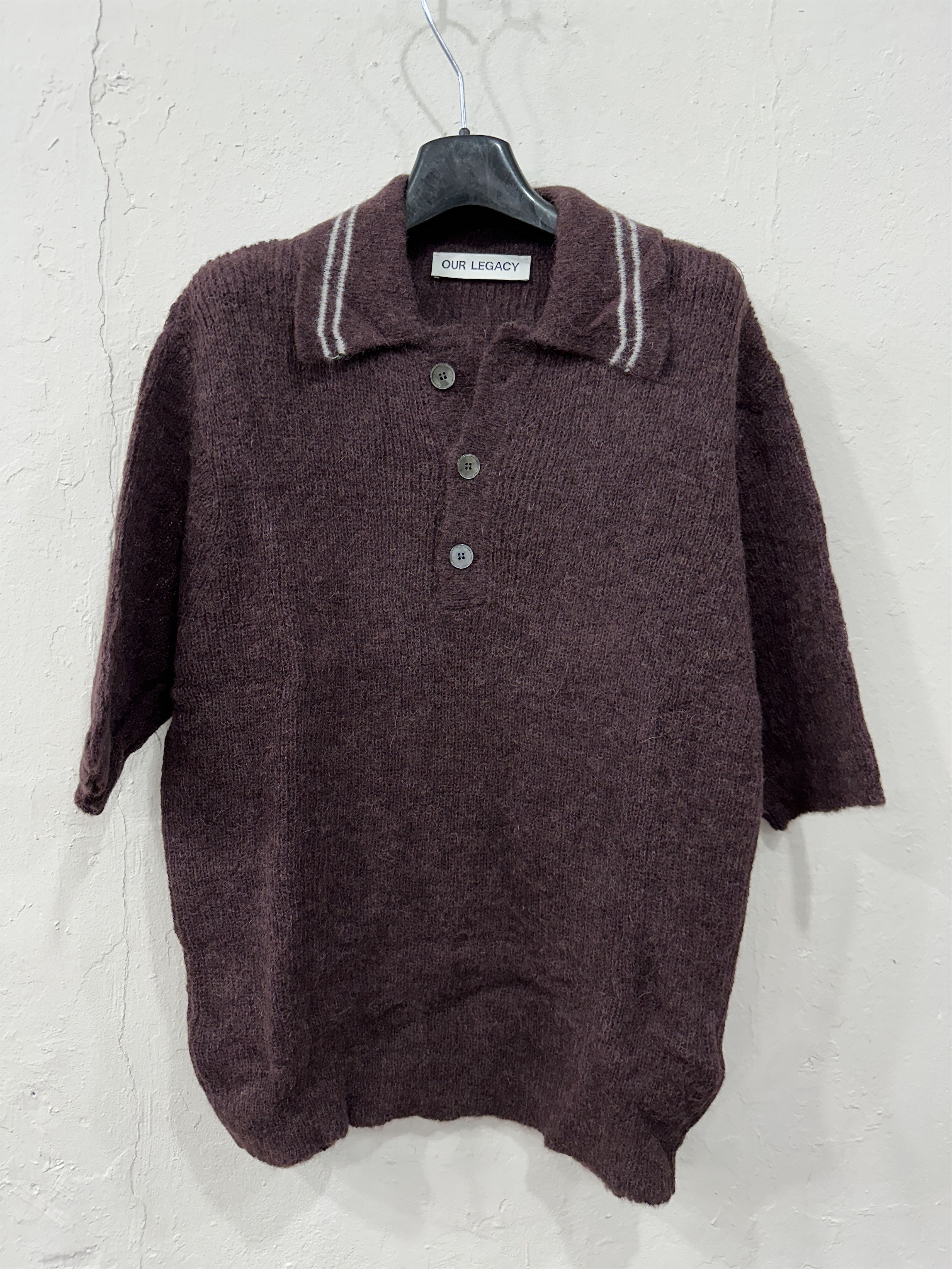 Eggplant Legacy Polo Ourlegacy Traditional Poro 46 Our Legacy