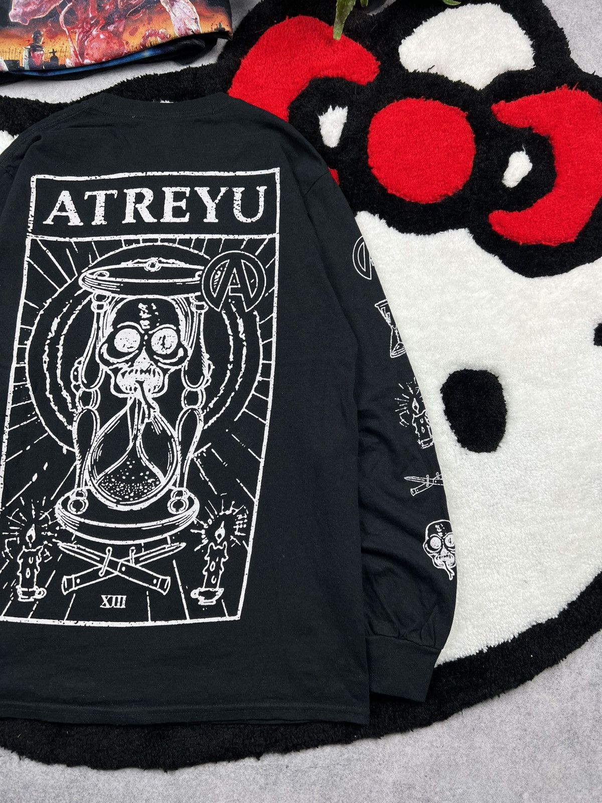 Band Tees Vintage Atreyu Rhinestones Skulls Grunge Y2K Long Sleeve Size US S / EU 44-46 / 1 - 3 Thumbnail