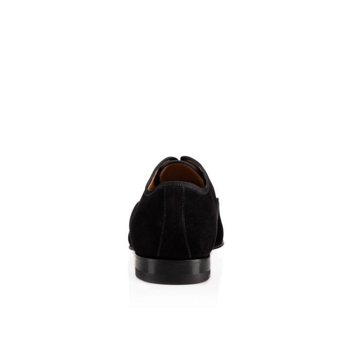 Christian Louboutin o1bcso1str1024 Alpha Male Flat in Black Size US 8 / EU 41 - 3 Thumbnail