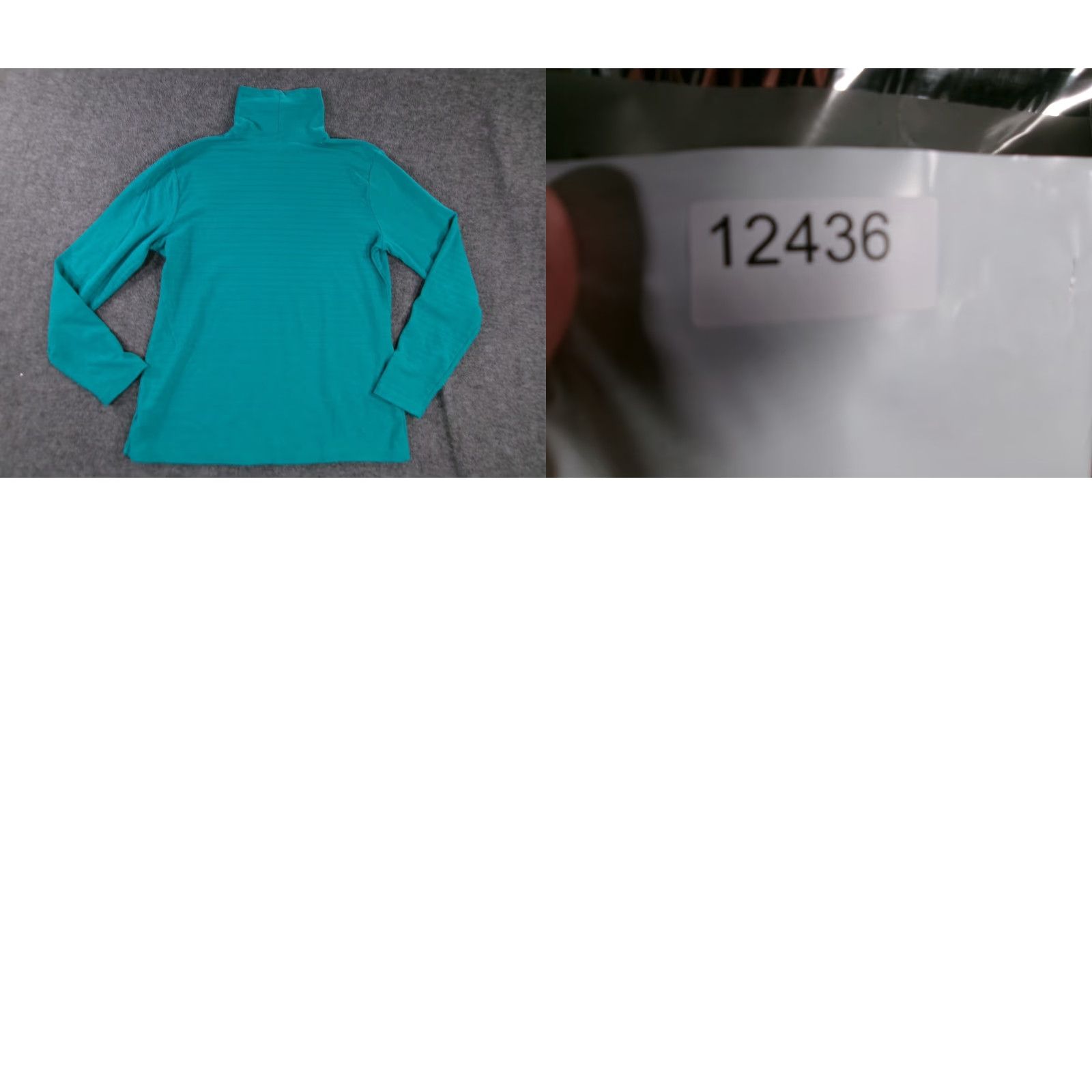 Vintage Time Tru Top Shirt Womens Large Green Base Layering Capsule Causal Turtleneck Basic Size L / US 10 / IT 46 - 8 Thumbnail