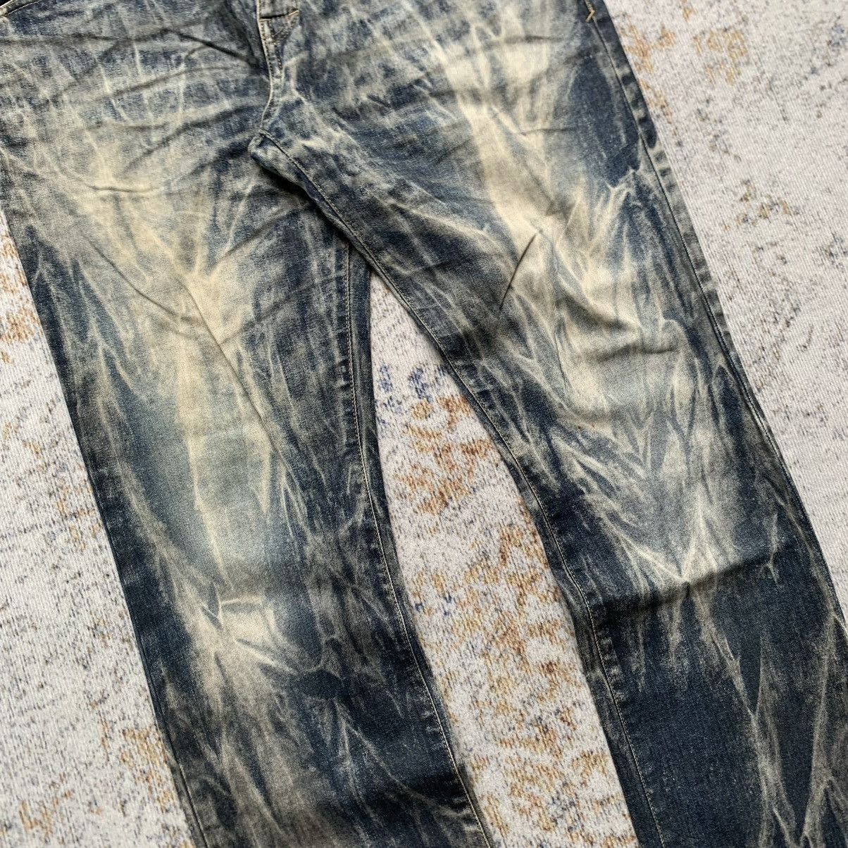 Tornado Mart Rare 2000s Tornado Mart Flared Acid Mudwash Jeans Size US 34 / EU 50 - 9 Thumbnail