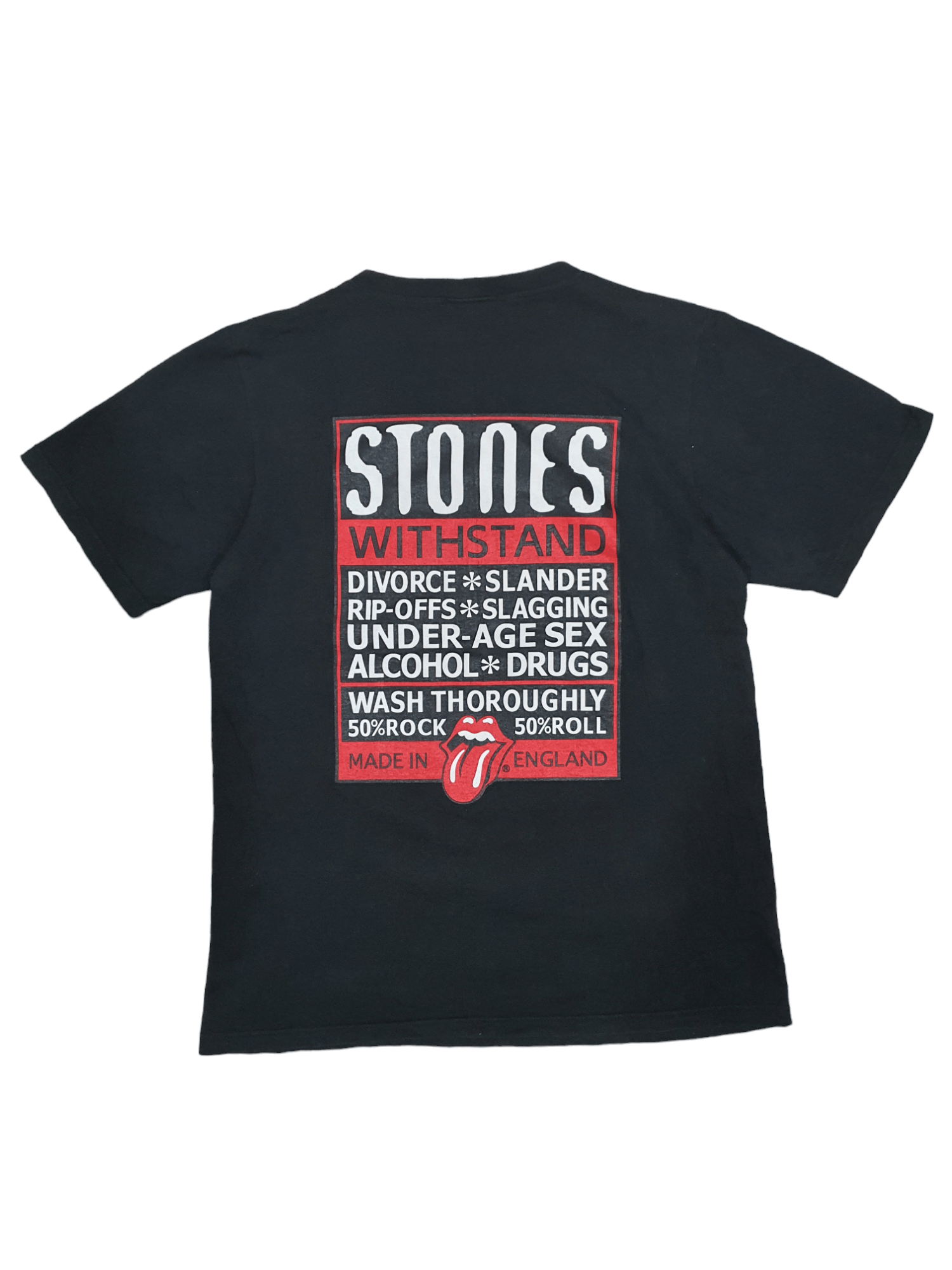Band Tees Rolling Stones "Classic Tongue" t-shirt Size US M / EU 48-50 / 2 - 2 Thumbnail