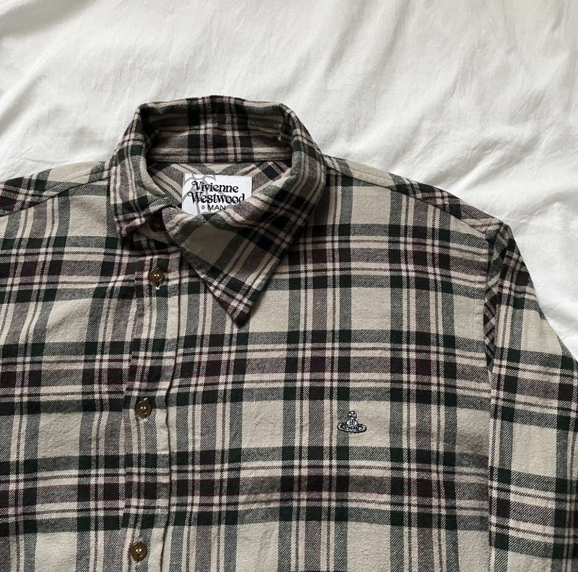 Kapital Vivienne Westwood Check shirt stk size 50 Size US L / EU 52-54 / 3 - 1 Thumbnail