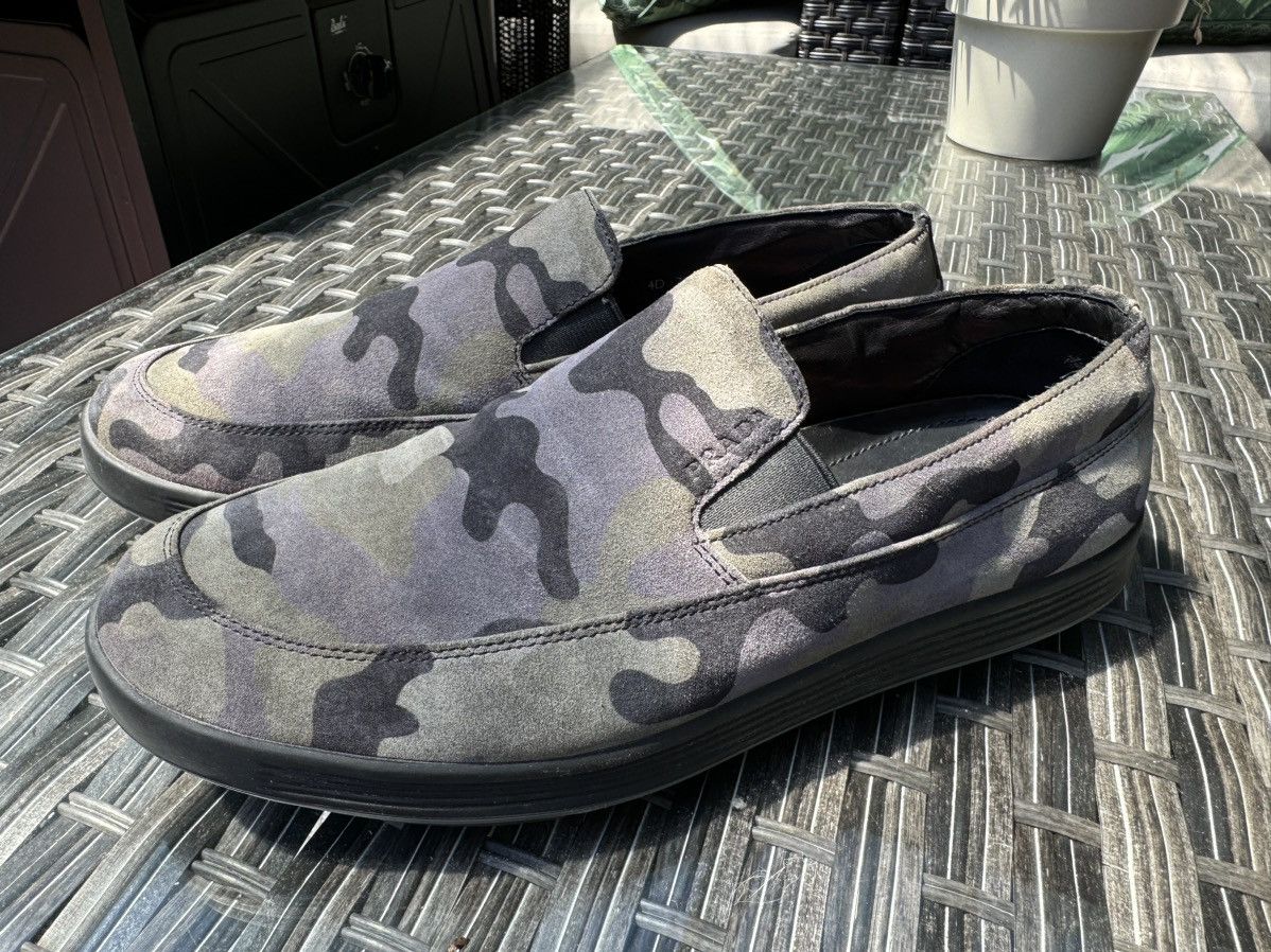 Prada Prada Suede Camo Slip-ons Size US 7 / EU 40 - 12 Thumbnail