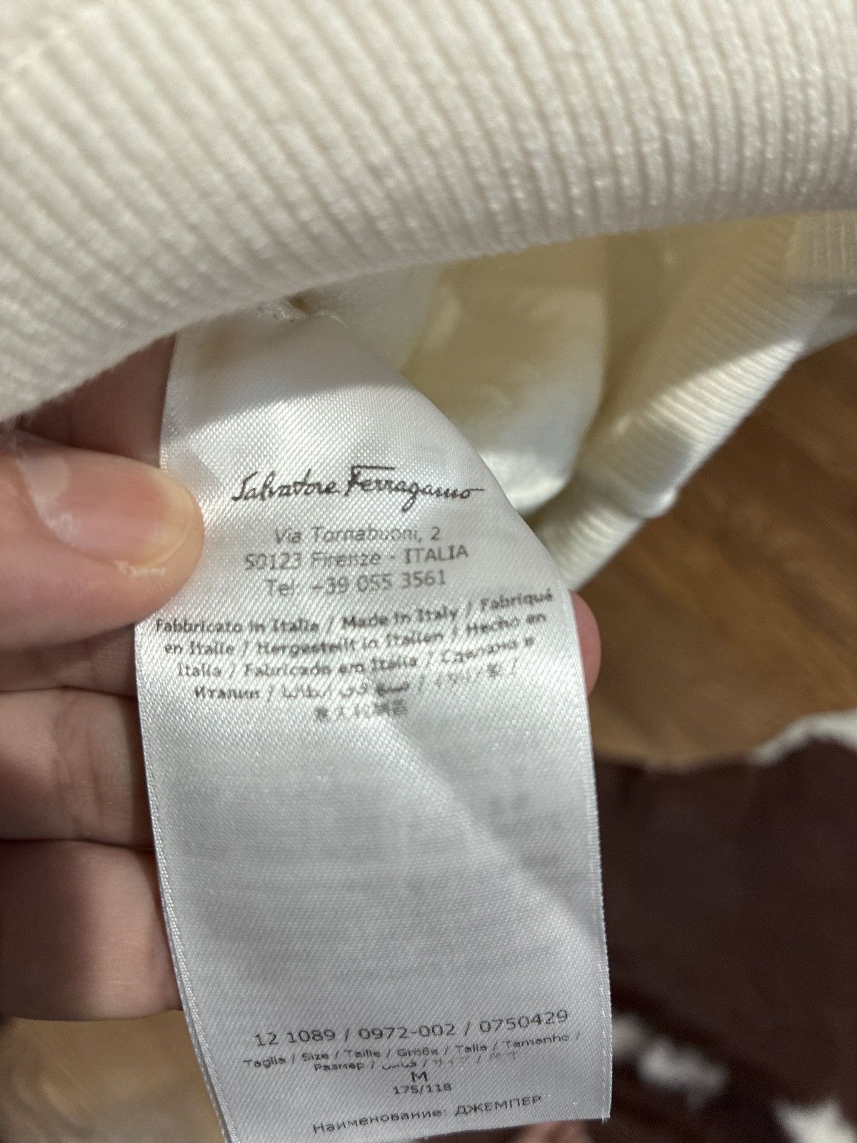 Salvatore Ferragamo Salvatore Ferragamo luxury sweater Size US M / EU 48-50 / 2 - 5 Thumbnail