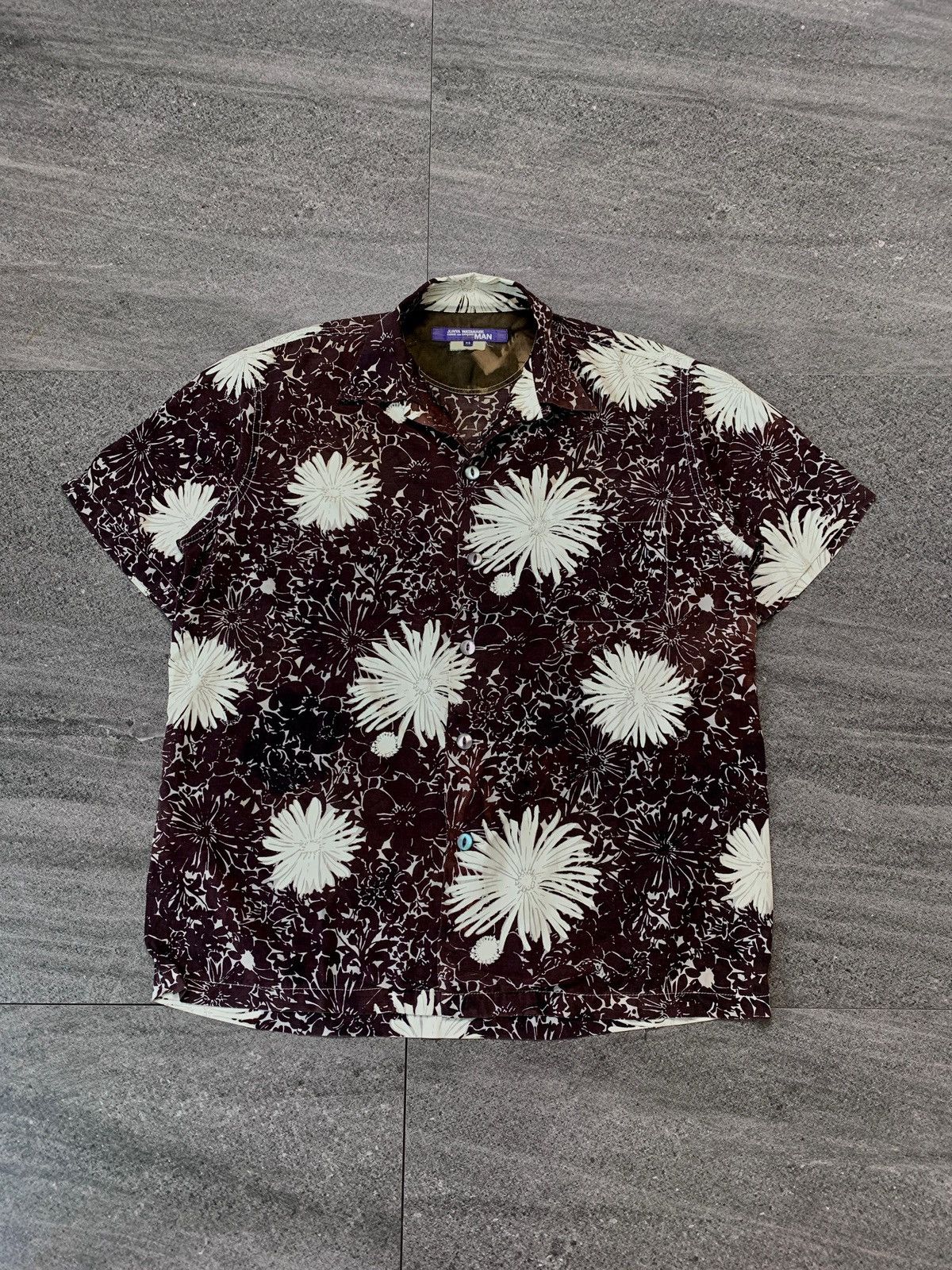Junya Watanabe FREE TAX! SS 2017 Floral Viscose Camp Collar Shirt - Small Size US S / EU 44-46 / 1 - 2 Thumbnail