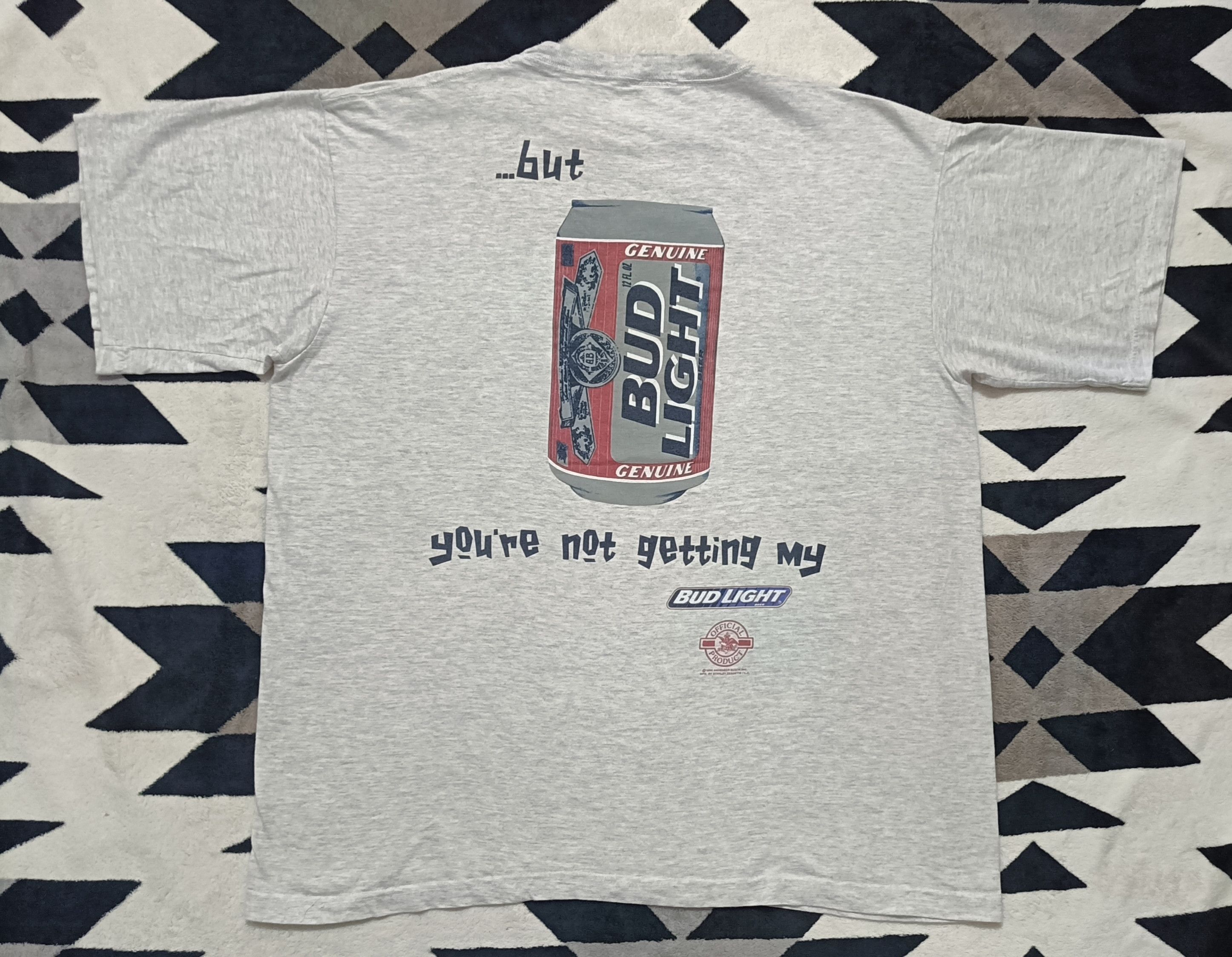 Budweiser × Vintage 🔥🔥Rare Vintage 90s Budweiser Stanley Tee Size US XL / EU 56 / 4 - 4 Thumbnail