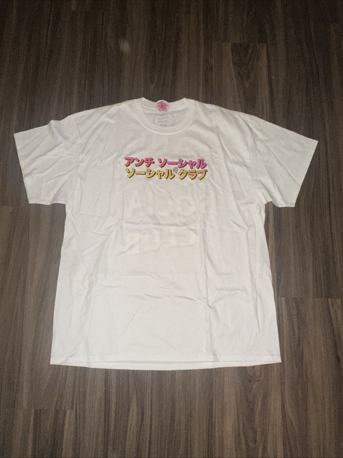 Anti Social Social Club Anti Social Social Club TQ Tee - White XL Size US XL / EU 56 / 4 - 3 Thumbnail