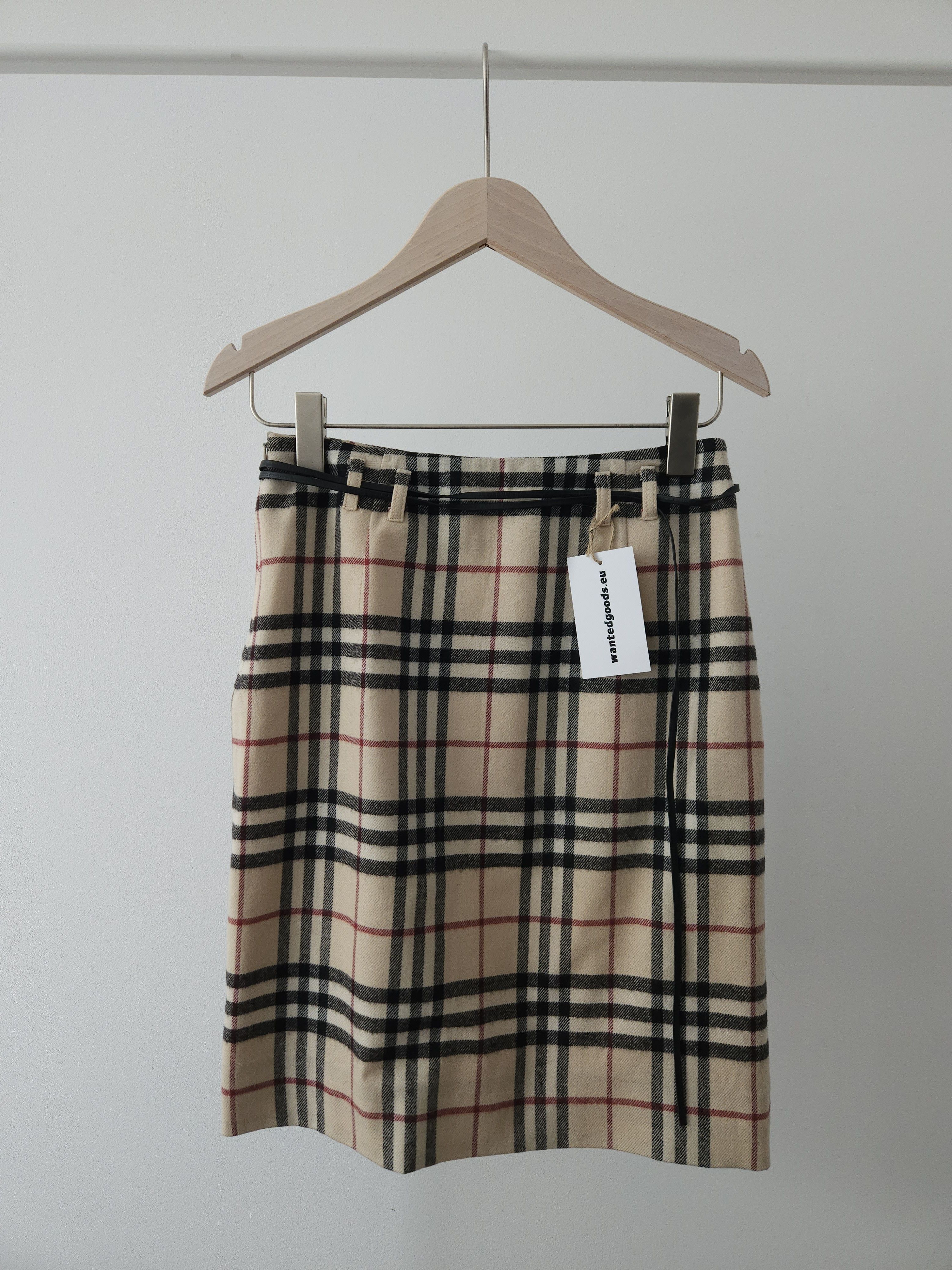 Burberry Burberry nova check wool pencil skirt Size 27" / US 4 / IT 40 - 1 Thumbnail