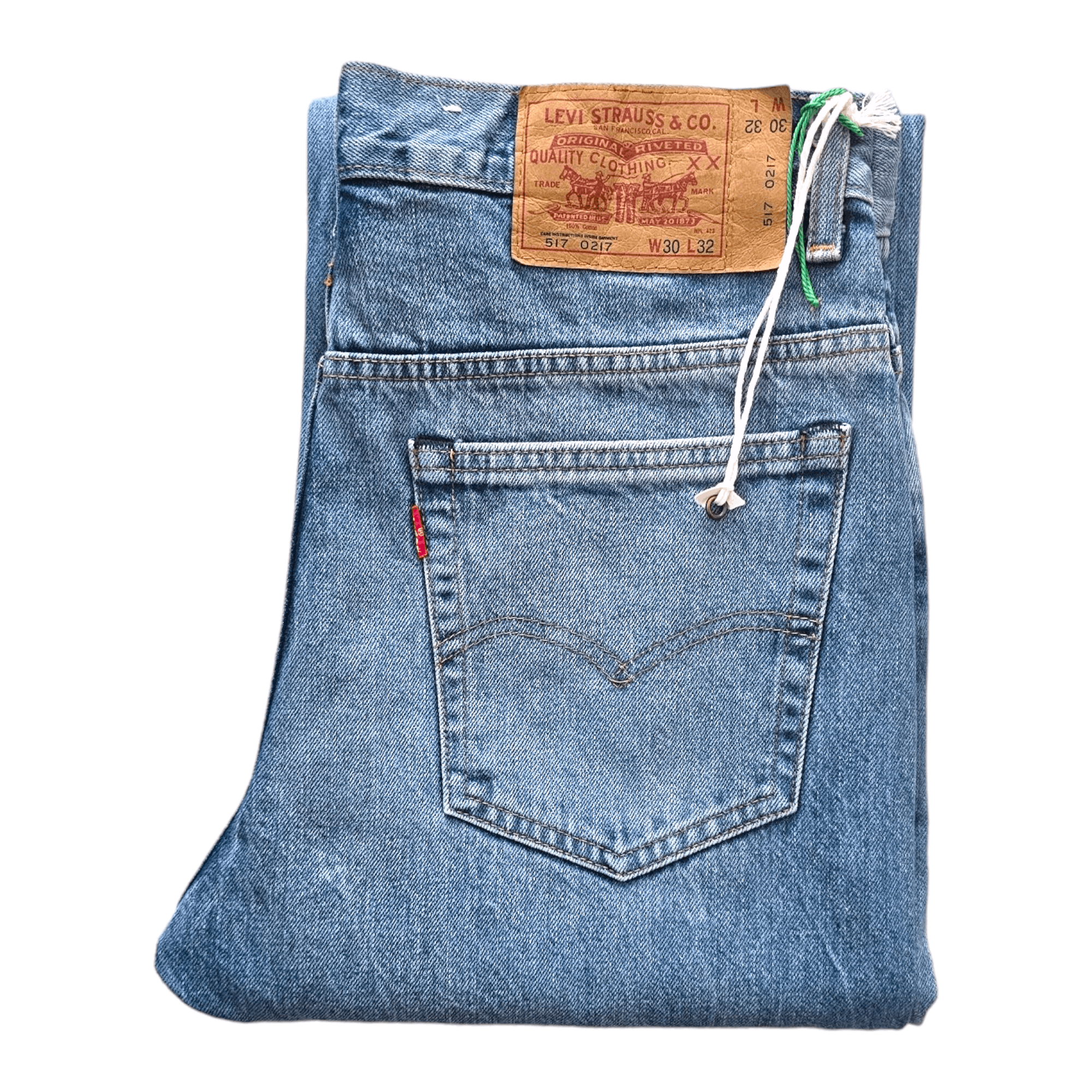 image of Levis Vintage Clothing Lvc Levi's Vintage Clothing 517 Bootcut Jeans W30L32 Ss22 in Blue, Men's