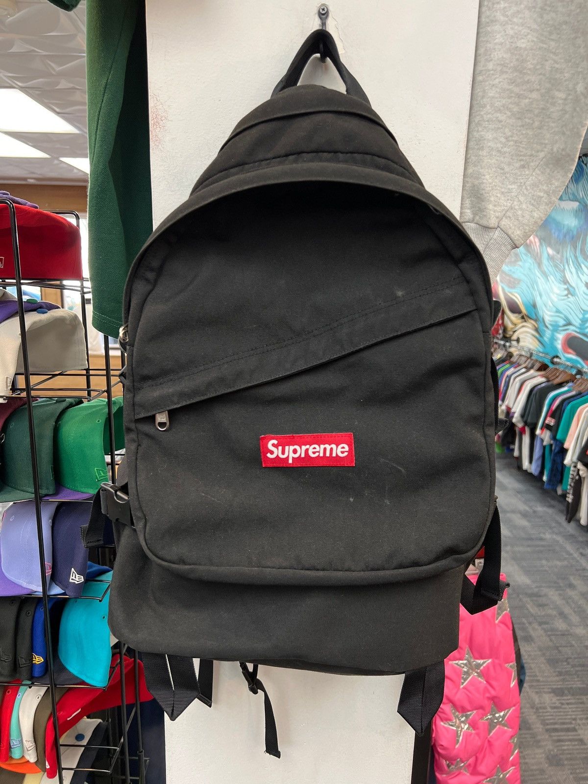 Streetwear × Supreme × Vintage SS09 Supreme Sunbrella Backpack