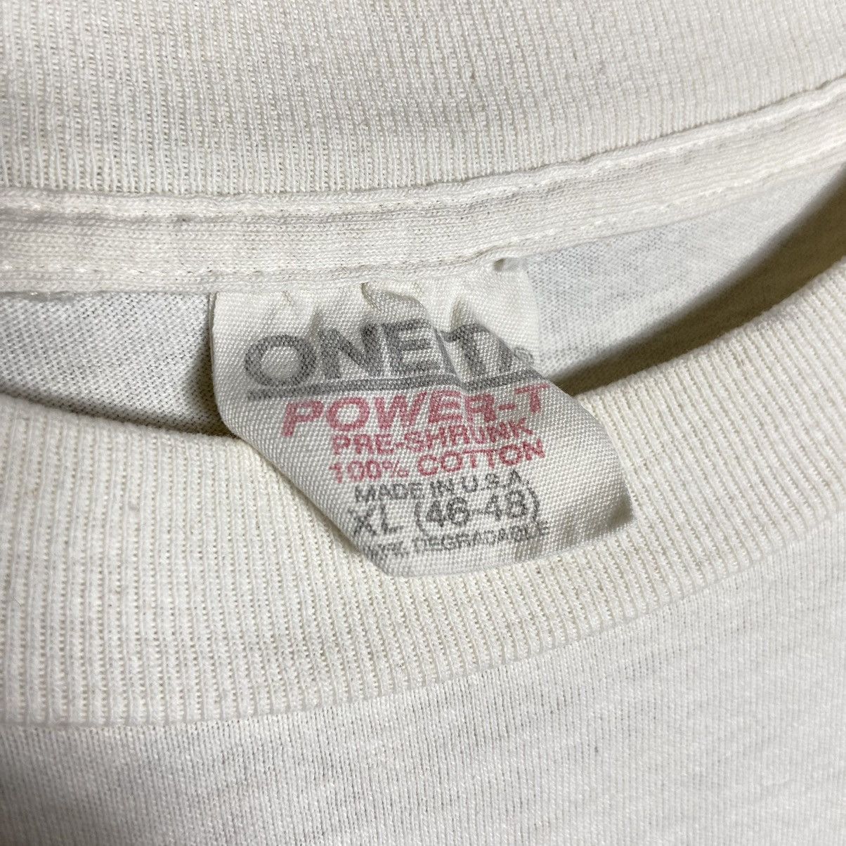 Vintage Vintage 90s Vetements Conscients Artwork Graphic T-Shirt Size US XL / EU 56 / 4 - 6 Thumbnail
