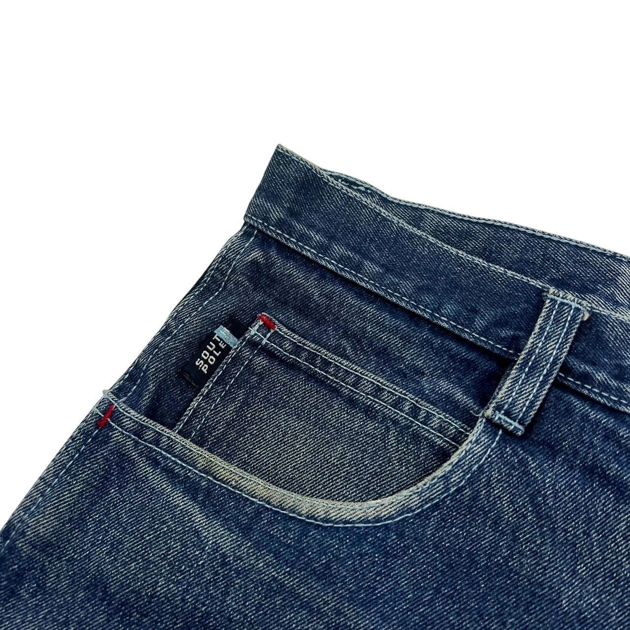 Southpole Vintage Southpole Baggy Denim Shorts / Jorts - Waist: 38” Size US 38 / EU 54 - 5 Thumbnail