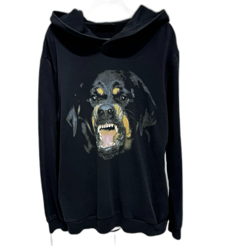 Givenchy Rottweiler Print Hooded Sweatshirt