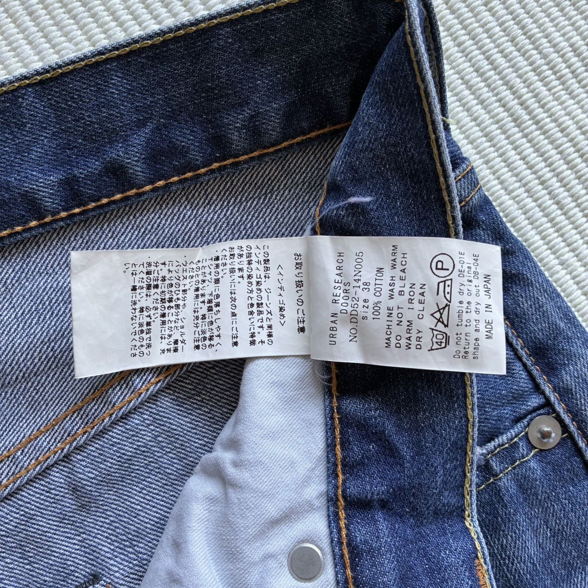 URBAN RESEARCH DOORS D’sh Urban Research Doors Distressed Light Wash Blue Jeans Size US 31 - 7 Thumbnail