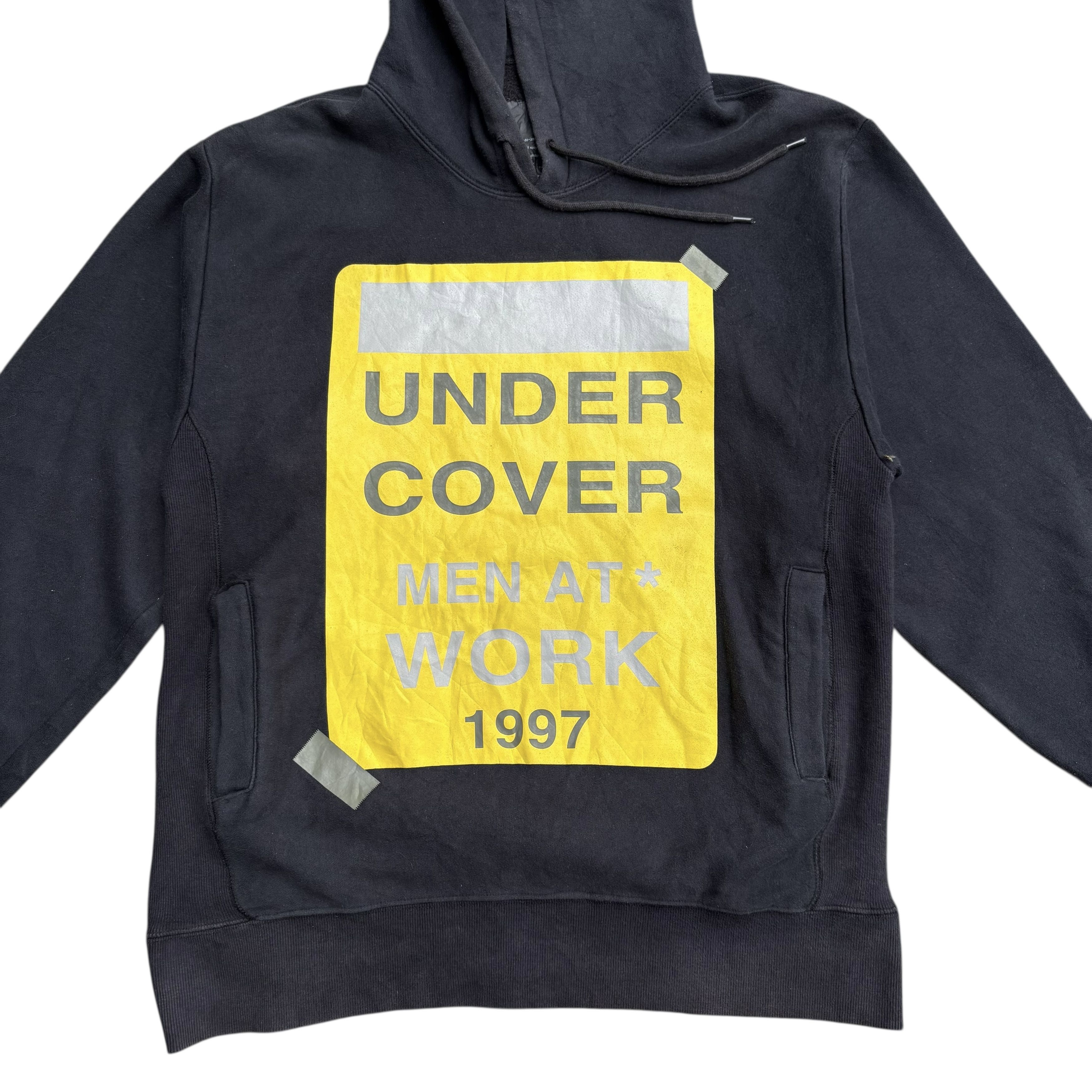 Undercover Undercover Small Parts MEN AT WORK 1997 Hoodie Size US L / EU 52-54 / 3 - 5 Thumbnail