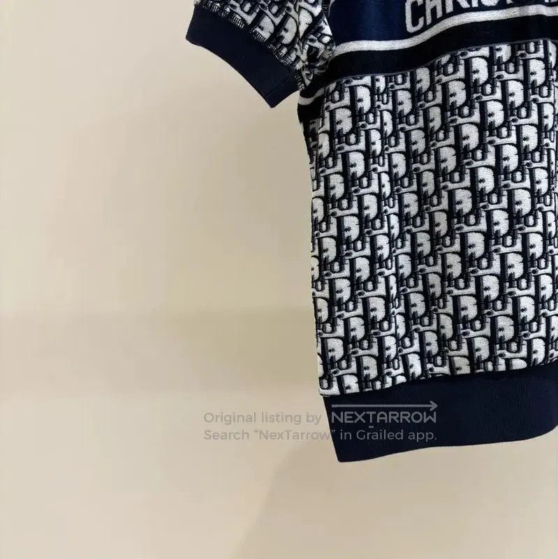 Dior Dior Summer Blue Cotton Short Sleeve Hoodie . Size XS / US 0-2 / IT 36-38 - 4 Thumbnail