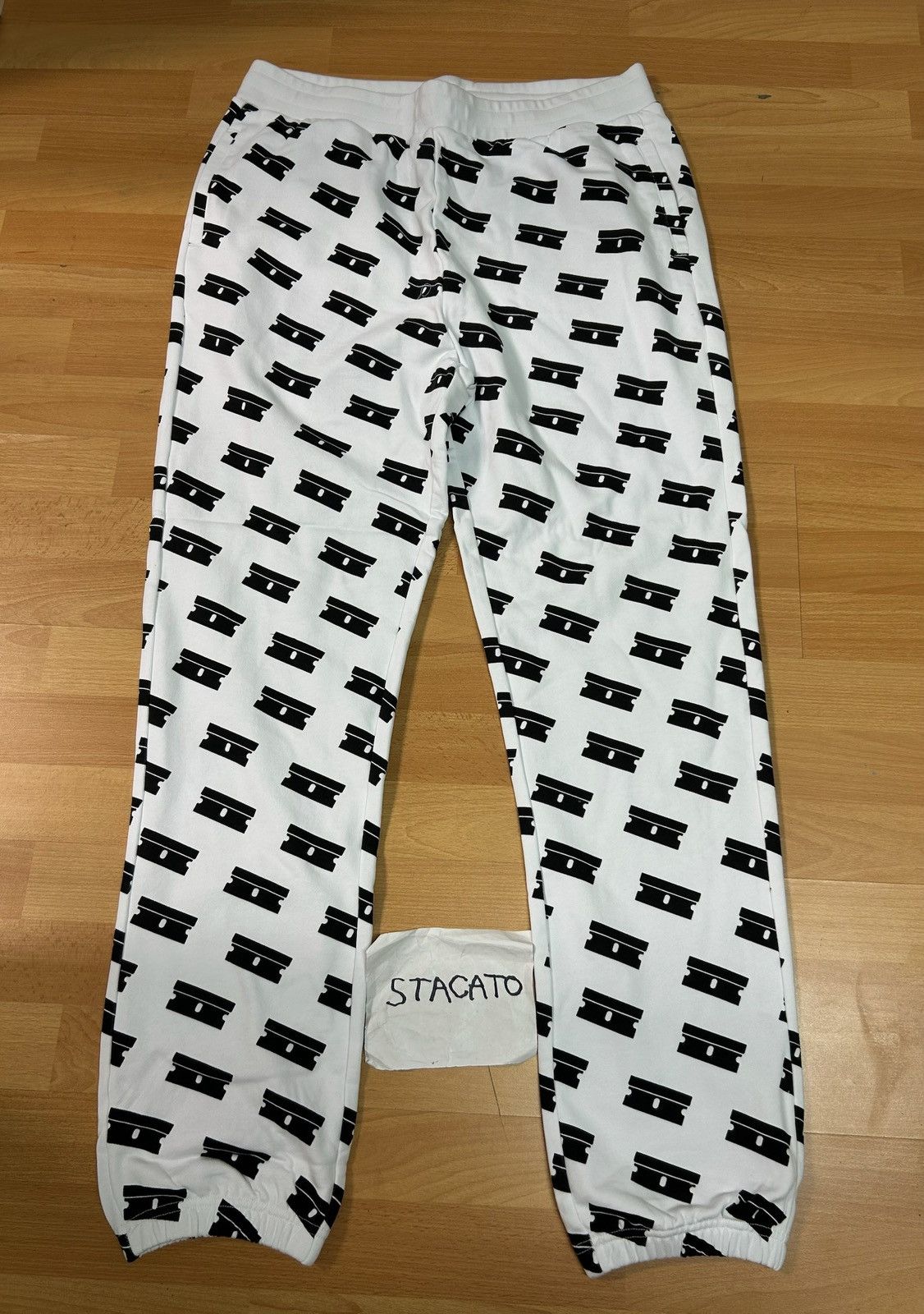 G59 Records G59 Records x Suicideboys White Razor Sweatpants Size US 34 / EU 50 - 1 Thumbnail