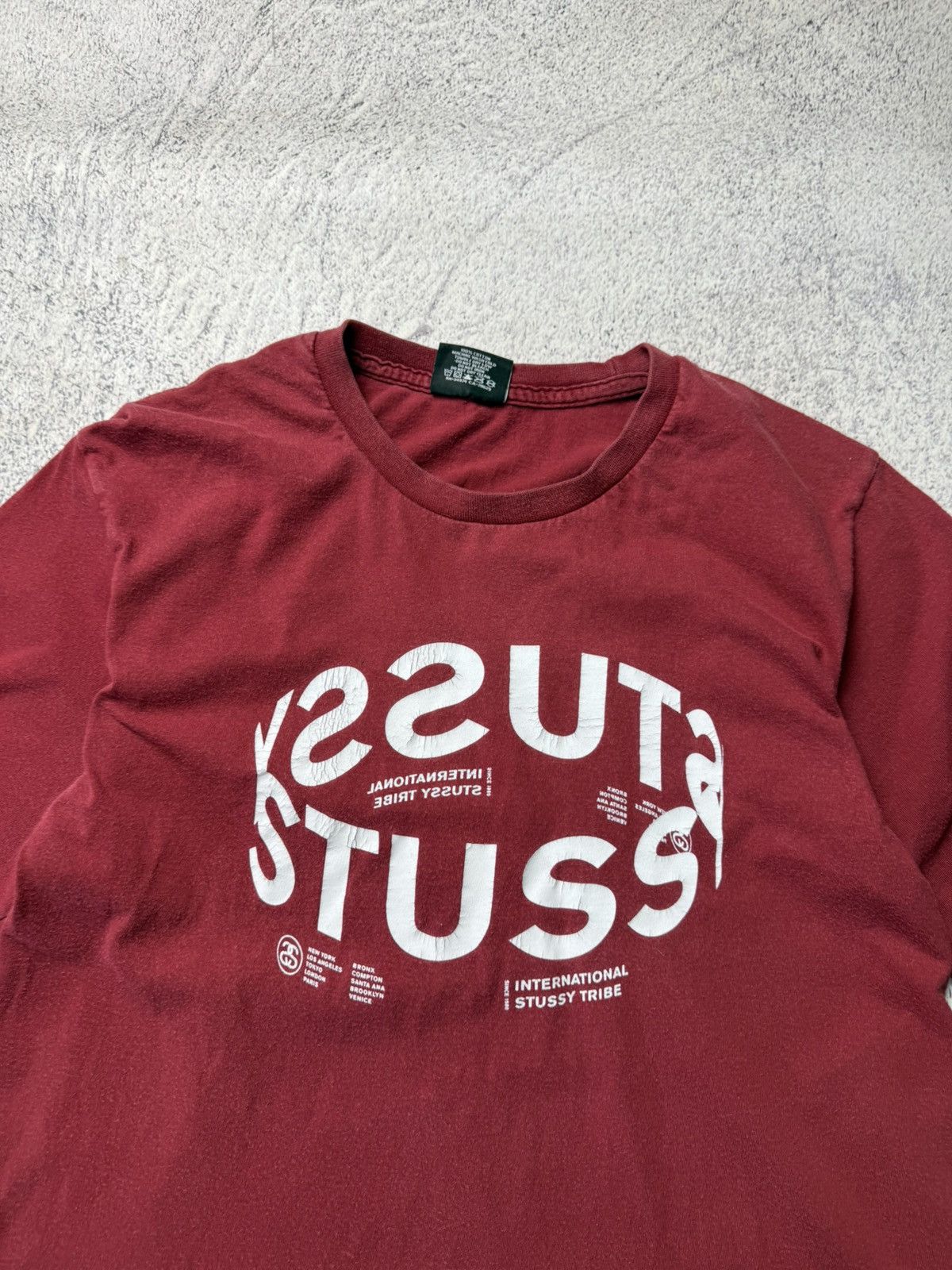 Stussy Vintage Stussy Big Logo T-Shirt Skateboard Y2K Size US S / EU 44-46 / 1 - 5 Thumbnail