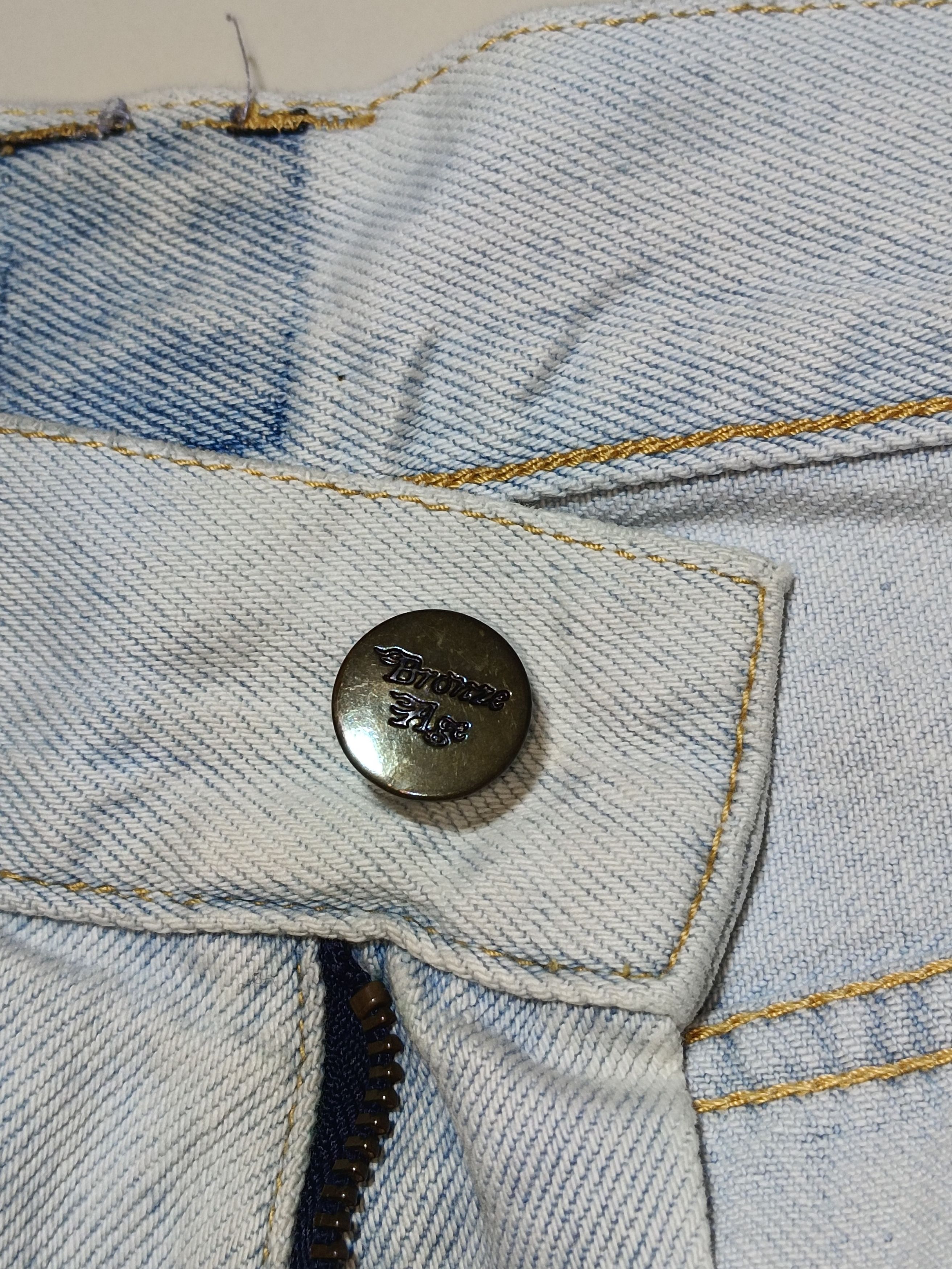 Vintage Vintage Bronze Age Baggy Mud Wash Sun Faded Skate Denim Size US 30 / EU 46 - 7 Thumbnail