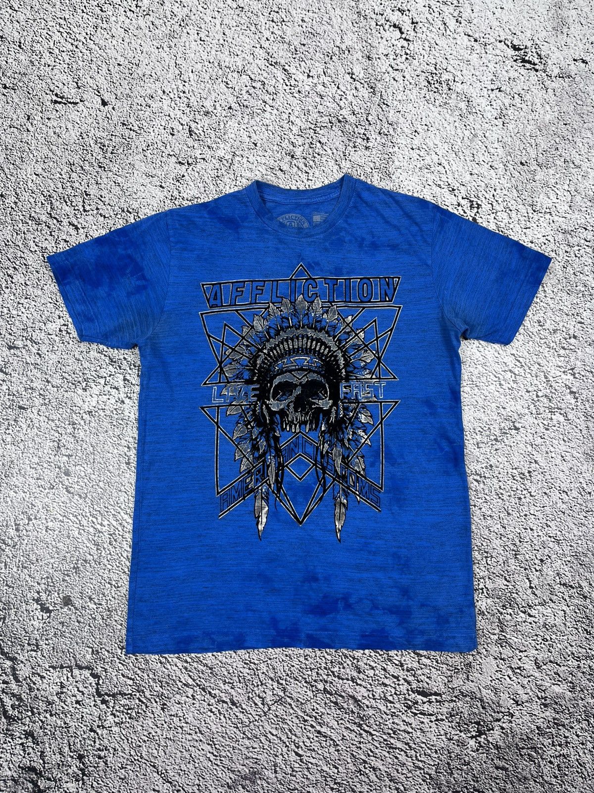 Affliction Mens affliction shirt y2k cross wings mma elite punk Size US S / EU 44-46 / 1 - 1 Thumbnail