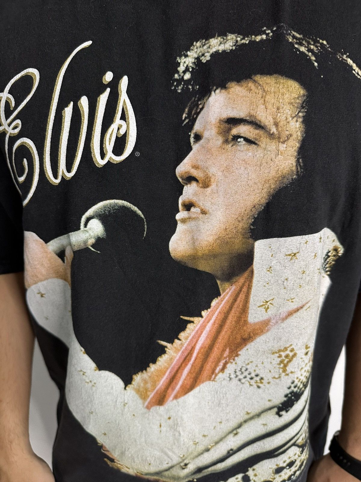 Band Tees × Vintage Vintage Elvis Presley 2000 T-shirt Size US XXL / EU 58 / 5 - 3 Thumbnail