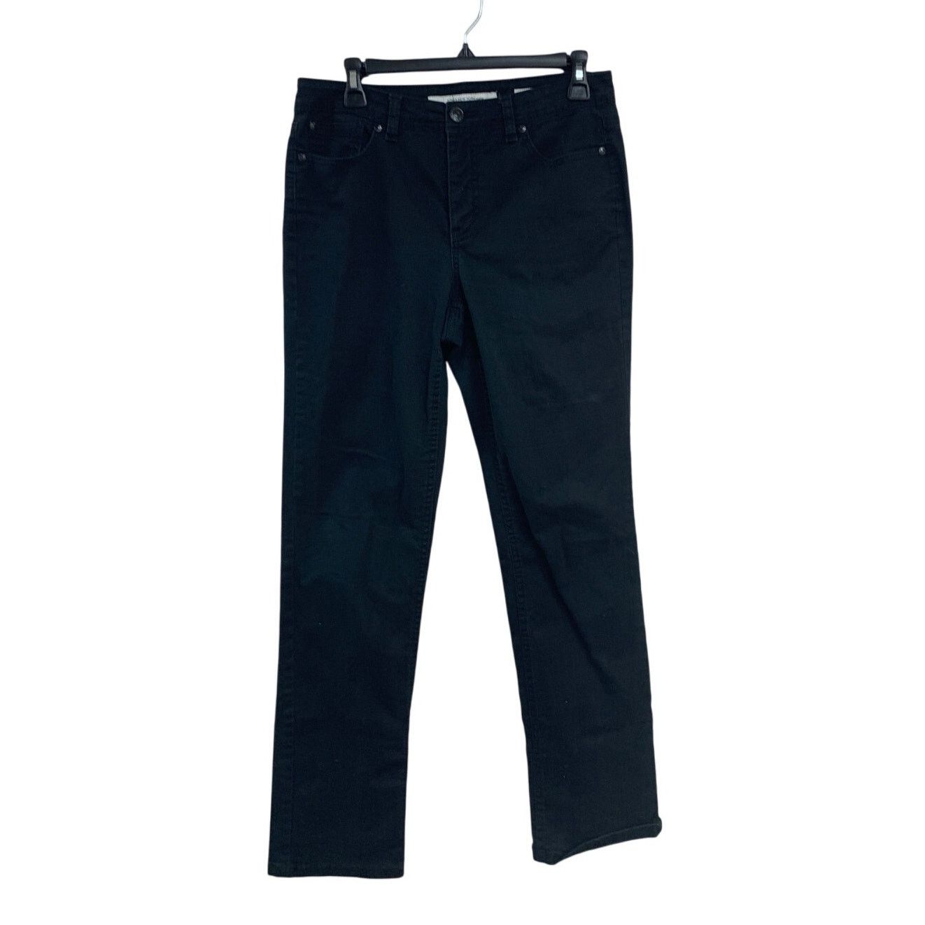 Jones New York Jones New York Jeans Womens Size 8 Stretch Denim Black Jeans Size 30" / US 8 / IT 44 - 1 Thumbnail
