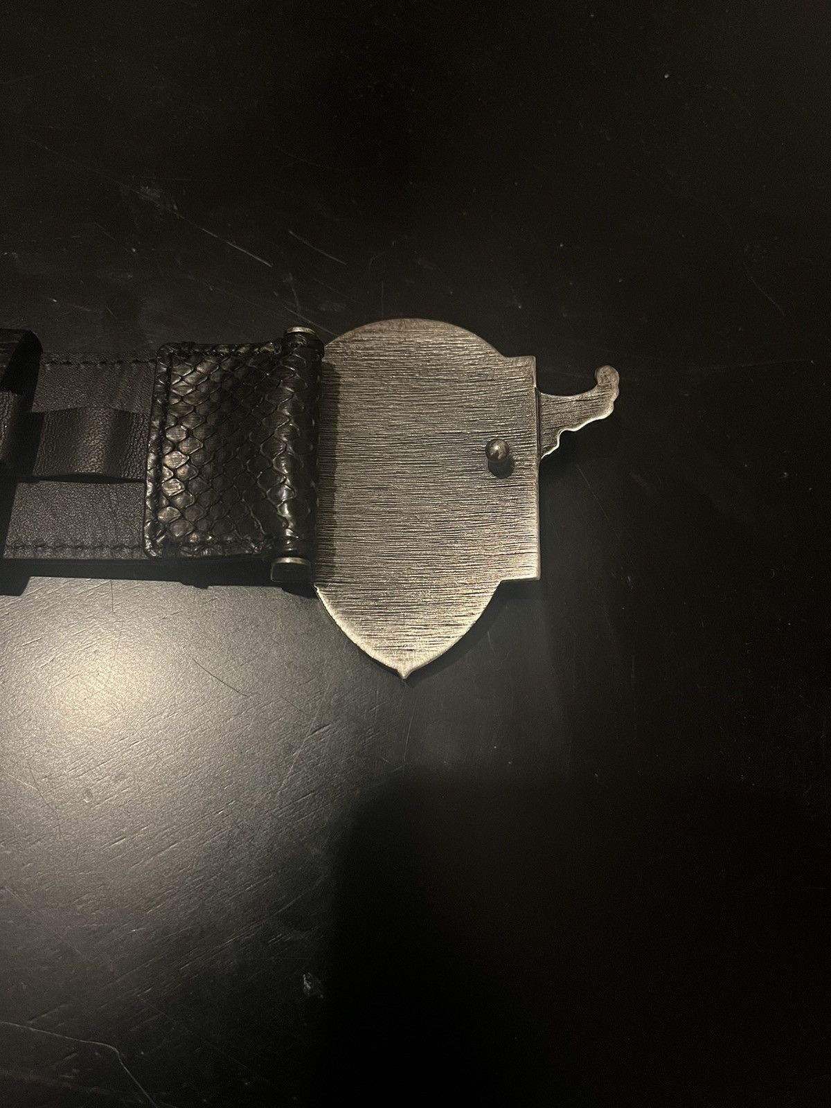 Louis Vuitton Louis Vuitton python belt Size 36 - 2 Thumbnail