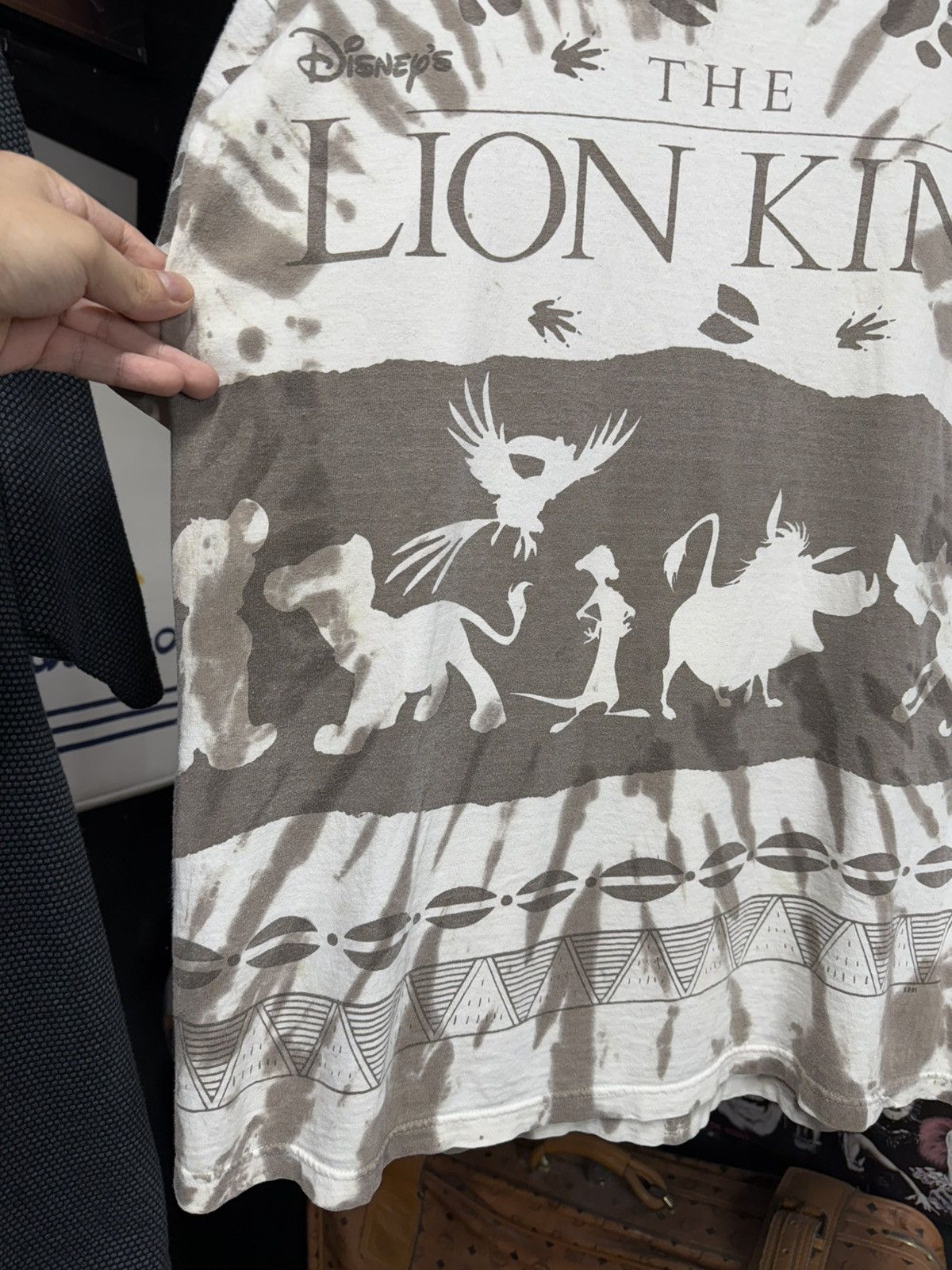 Vintage Vintage 90’s Lion King Tiedye T-Shirt Disney Movie Tee Med Size US M / EU 48-50 / 2 - 3 Thumbnail