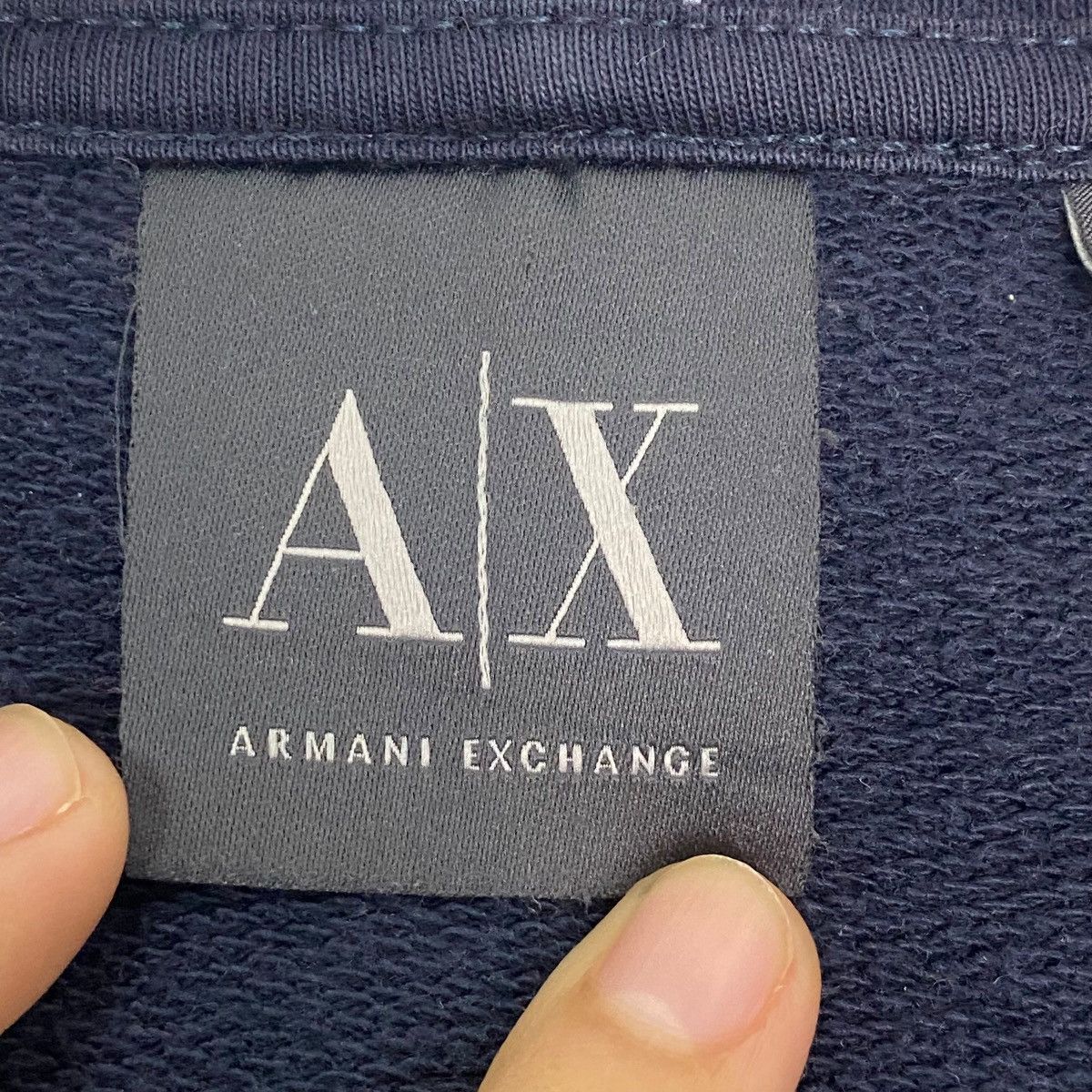 Vintage Vintage Armani Exchange Full Zip Hoodie Sweater Size M Size US M / EU 48-50 / 2 - 5 Thumbnail