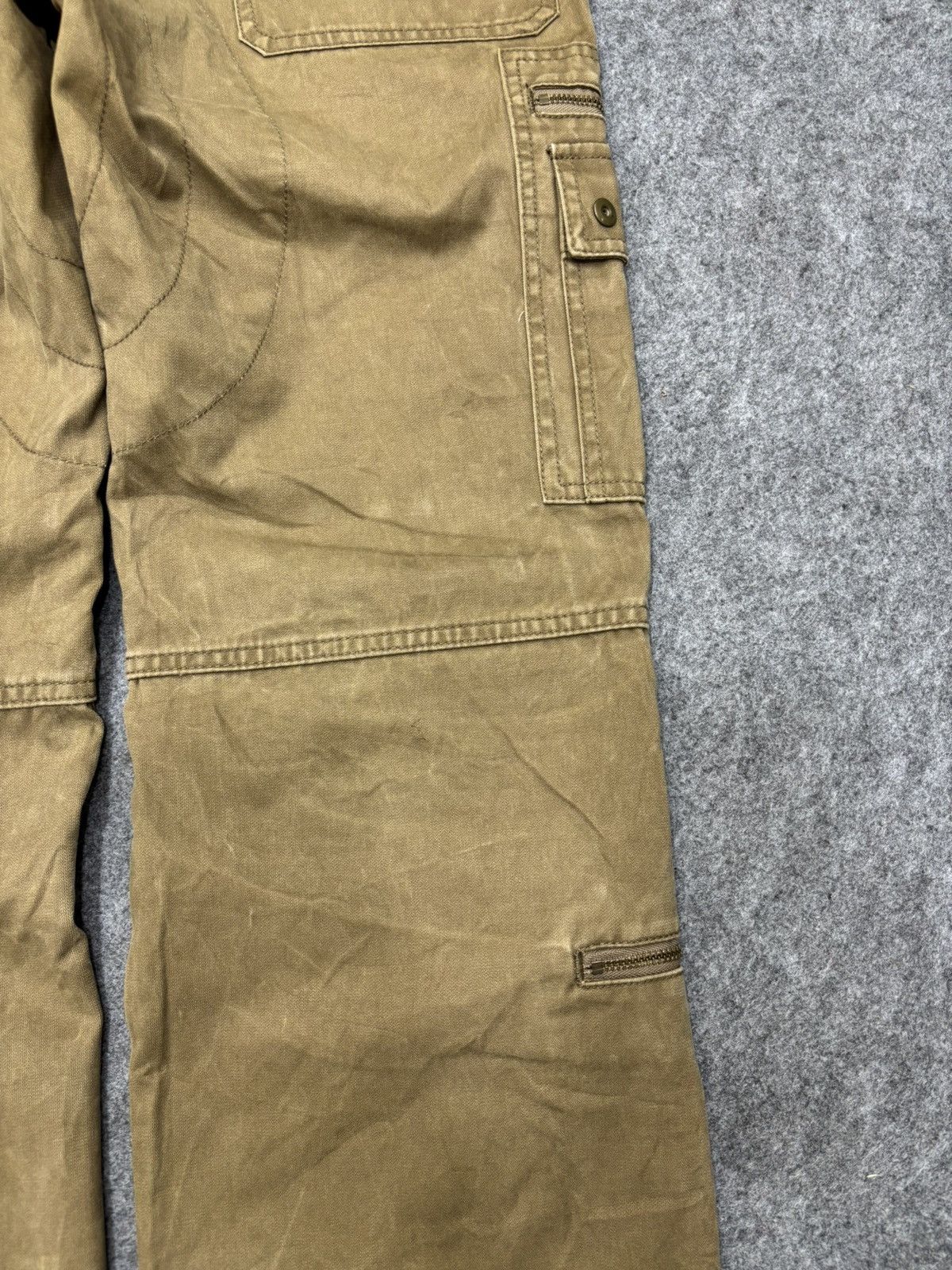 ABAHOUSE 💥Multipockets💥Sick Style Military Abahouse Cargo Pant F639 Size US 33 - 14 Thumbnail