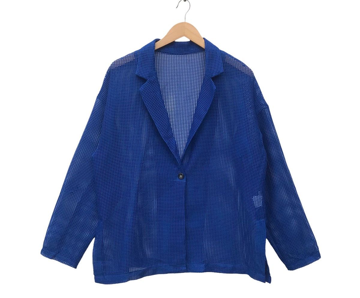 Japanese Brand Pageboy Mesh Blazer Coat Fashion Jacket Size US M / EU 48-50 / 2 - 1 Thumbnail