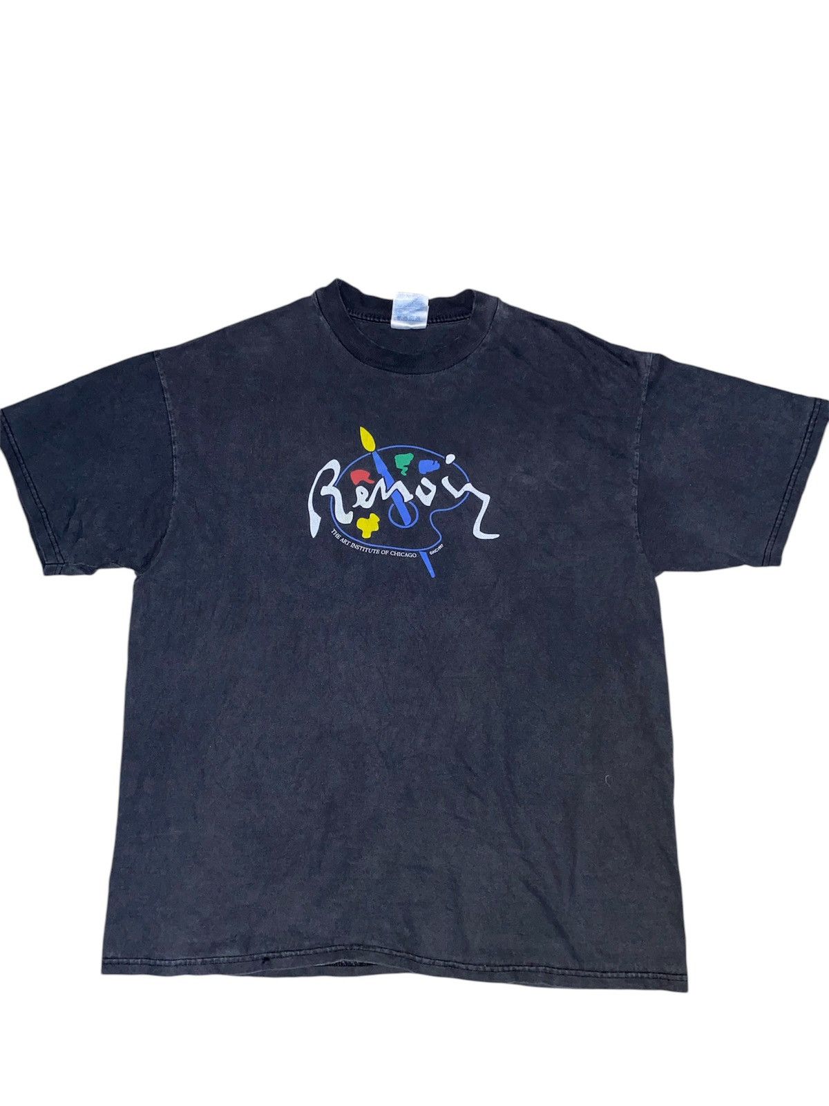 Vintage Vtg 97 The Art Institute Of Chicago Pastel Tee Size US XL / EU 56 / 4 - 1 Thumbnail