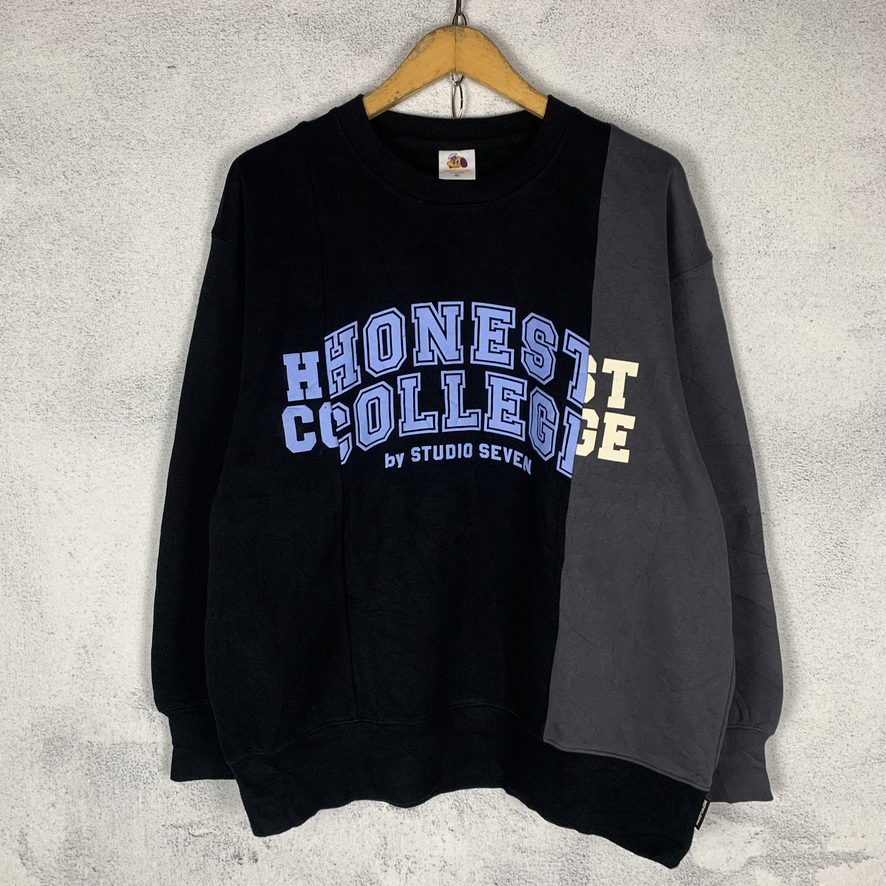 Japanese Brand Studio Seven Reconstructed Sweatshirt Crewneck Size US XL / EU 56 / 4 - 1 Thumbnail